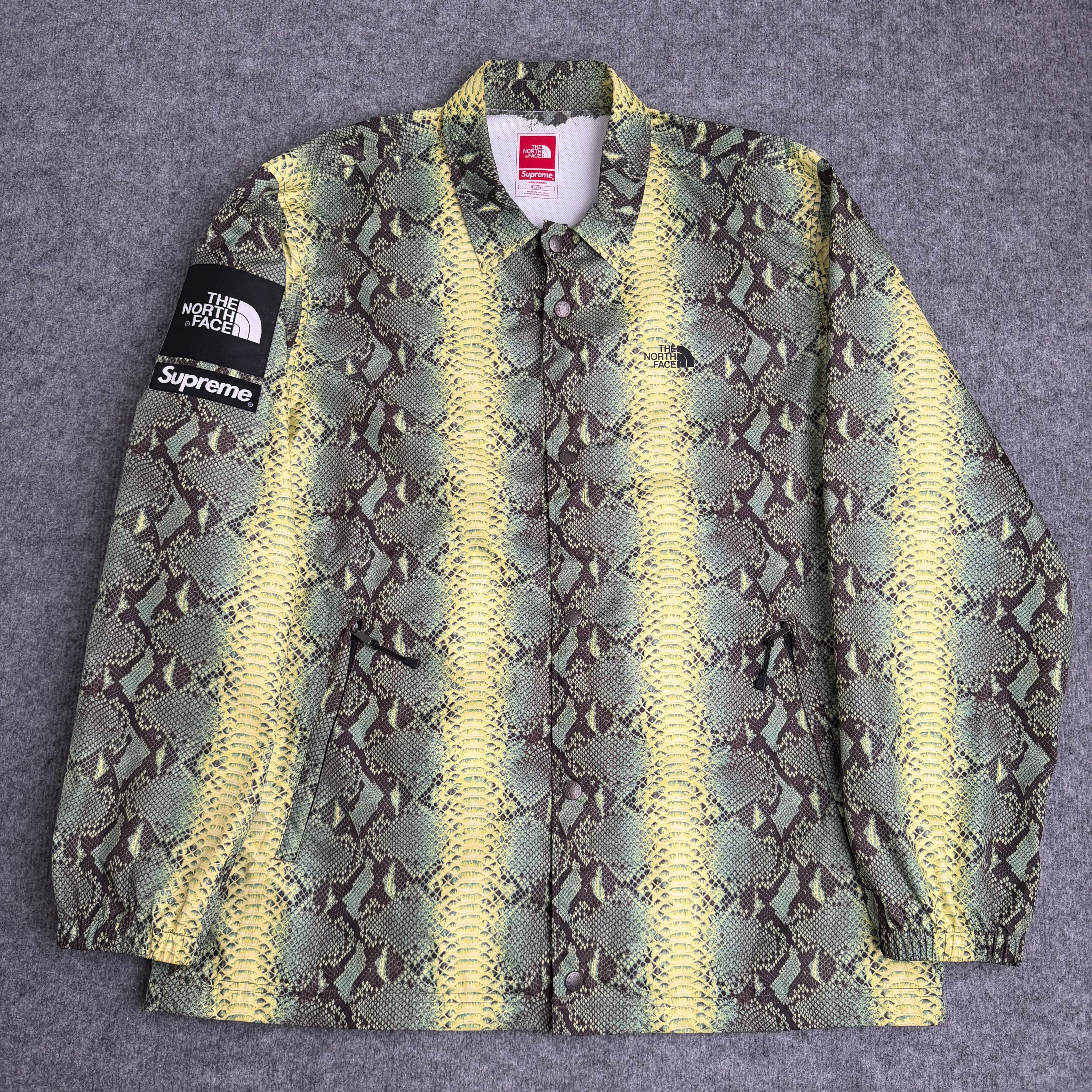 Supreme x The North Face jakke (Str. XL)