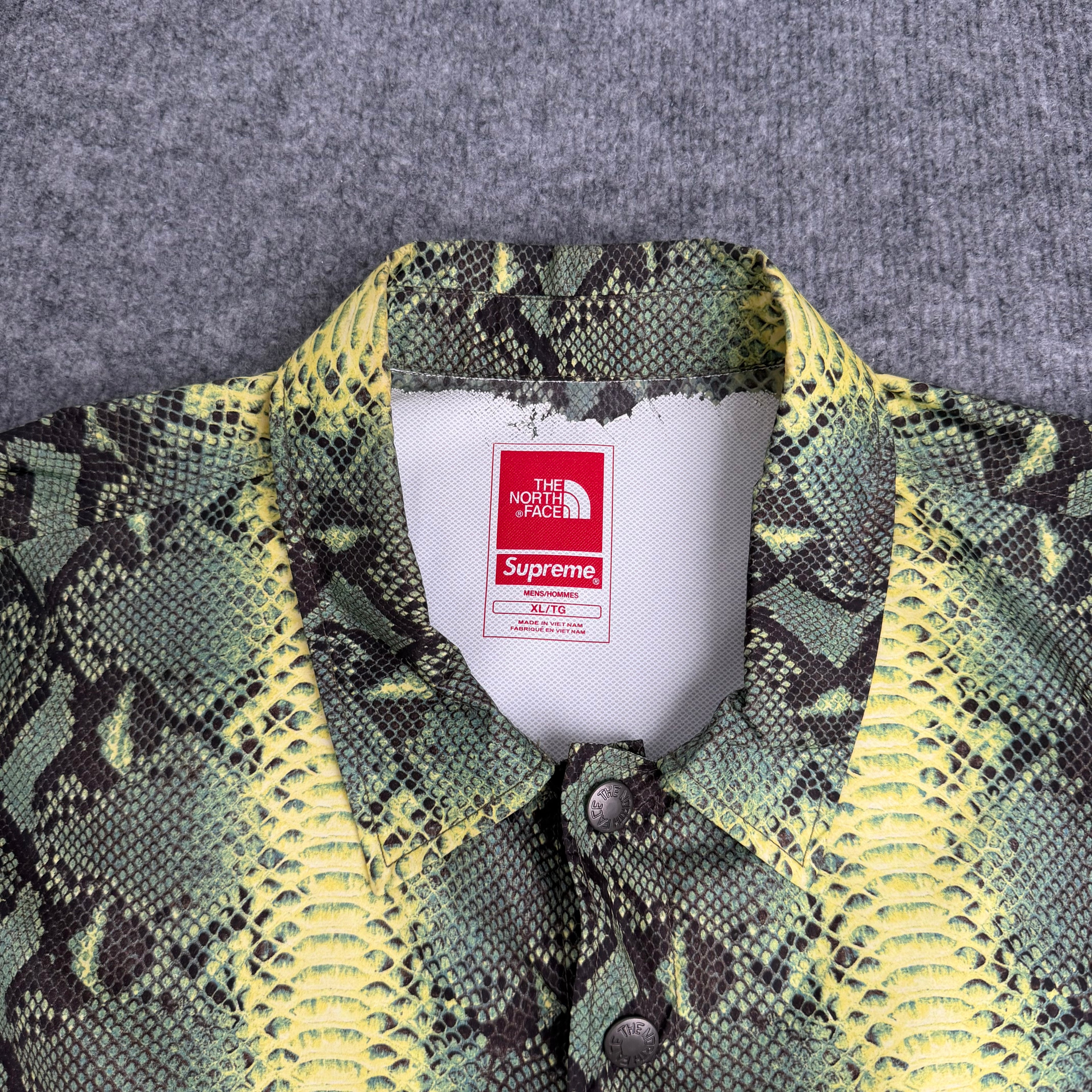 Supreme x The North Face jakke (Str. XL)