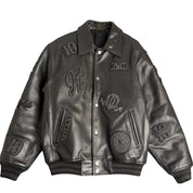 Kith læderjakke (Str. M)