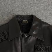 Kith læderjakke (Str. M)