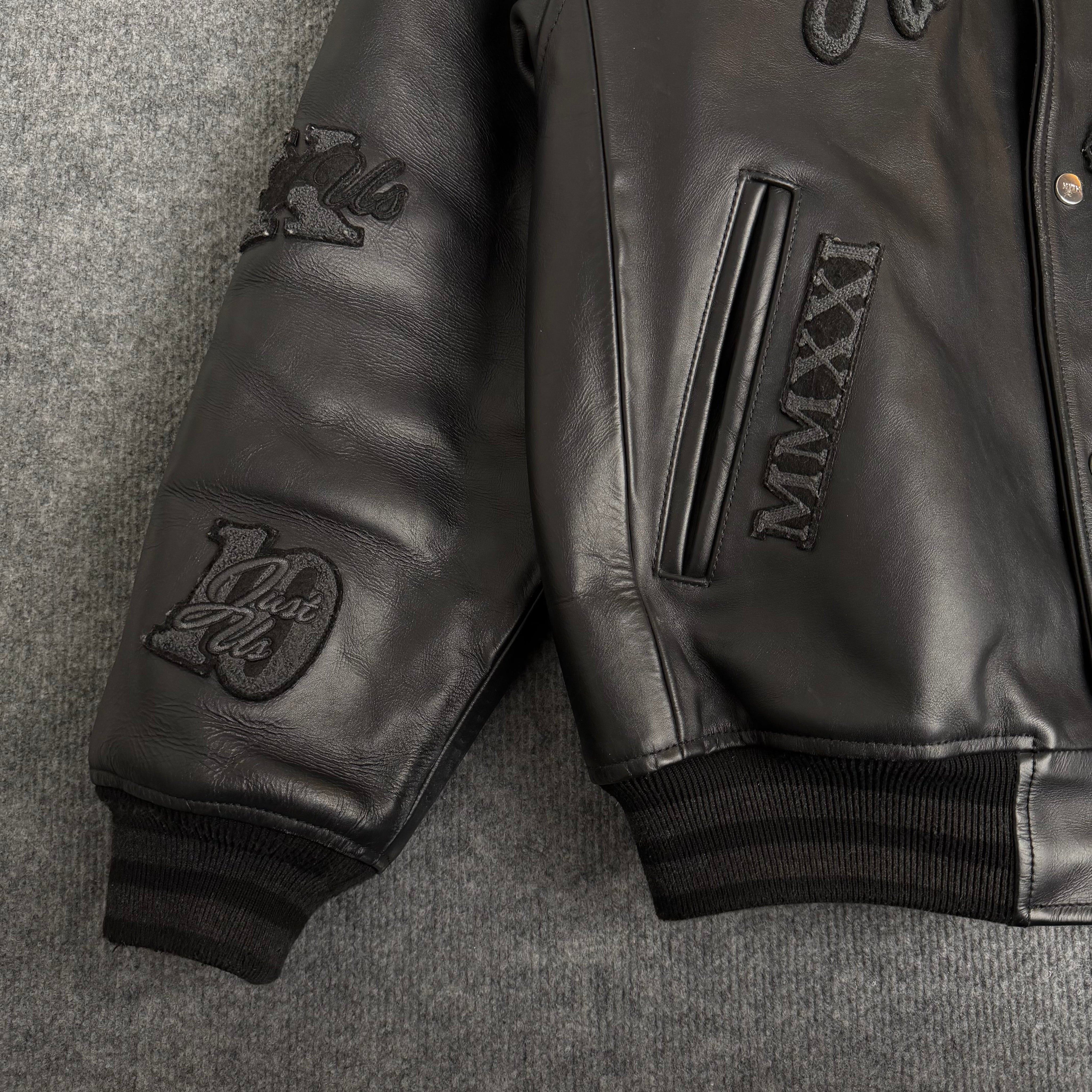 Kith læderjakke (Str. M)