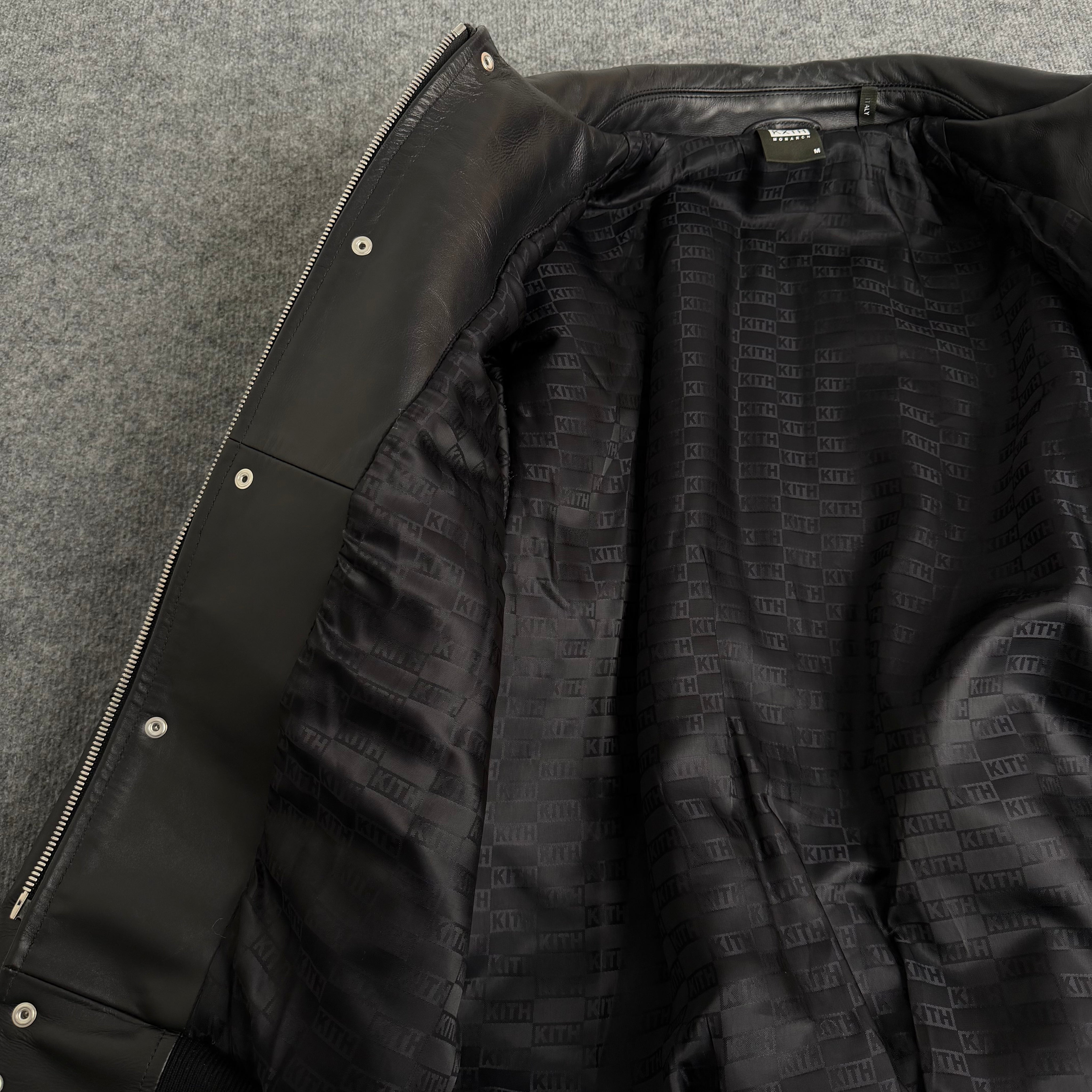 Kith læderjakke (Str. M)
