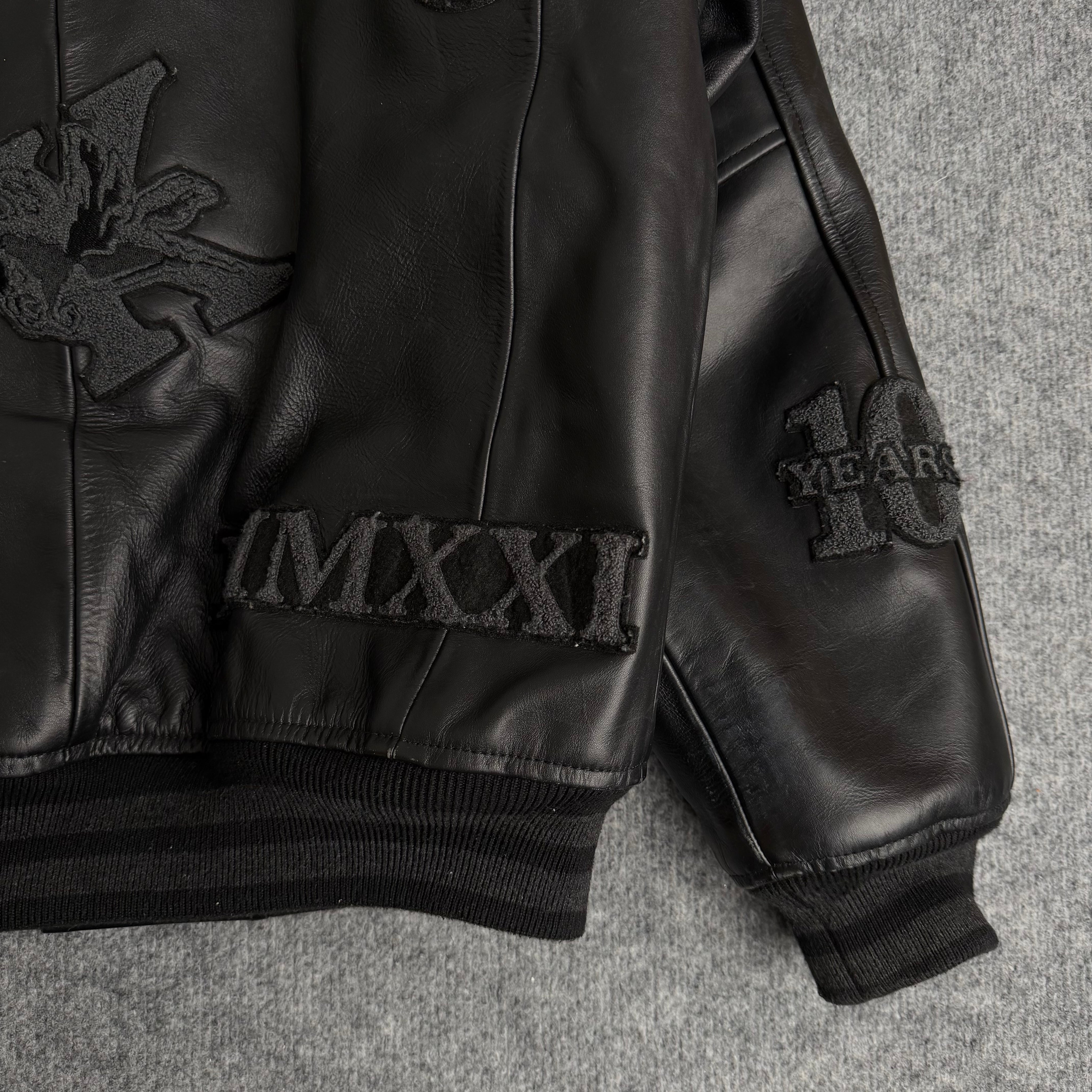 Kith læderjakke (Str. M)