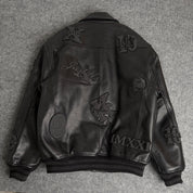 Kith læderjakke (Str. M)