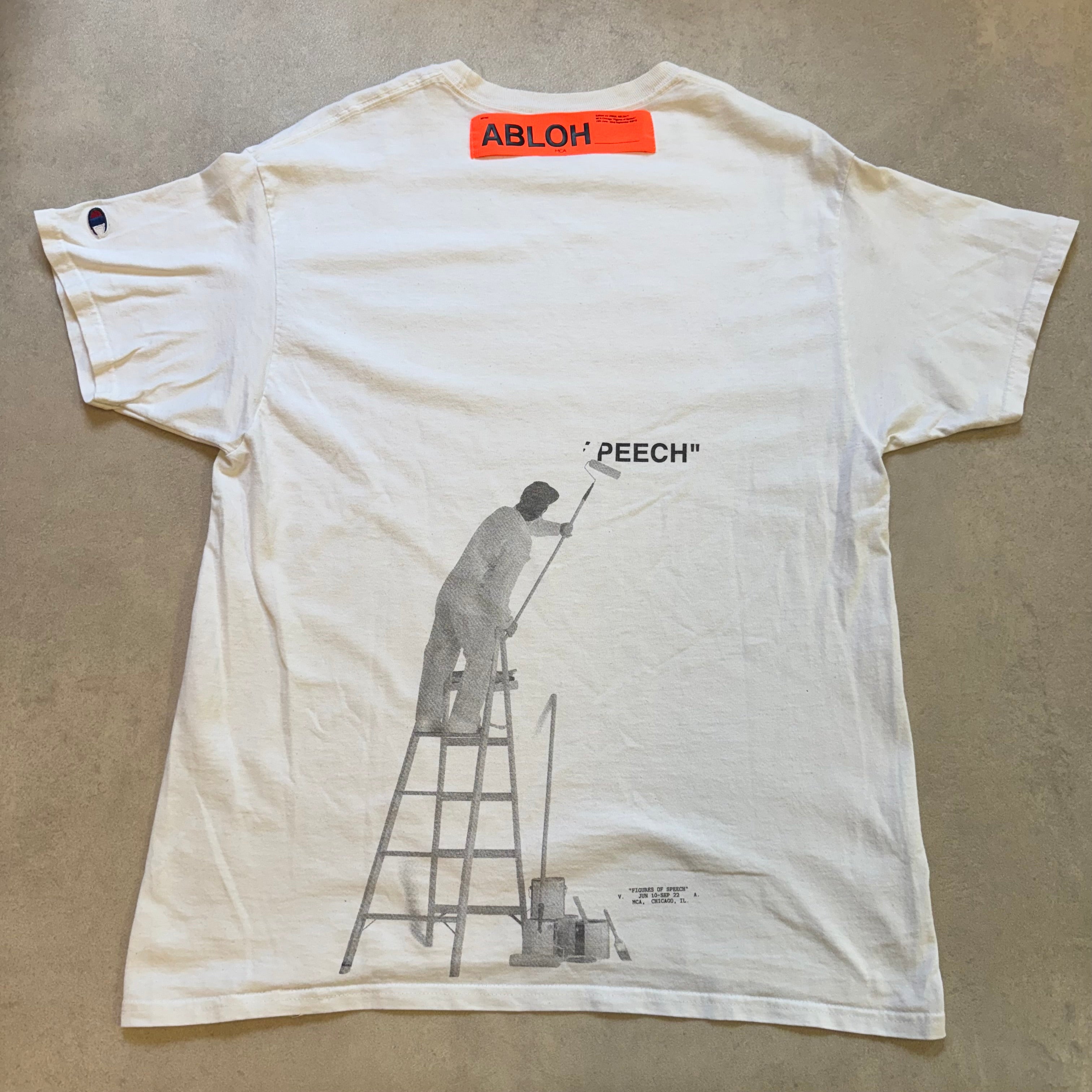 Virgil Abloh Champion t-shirt (Str. L)