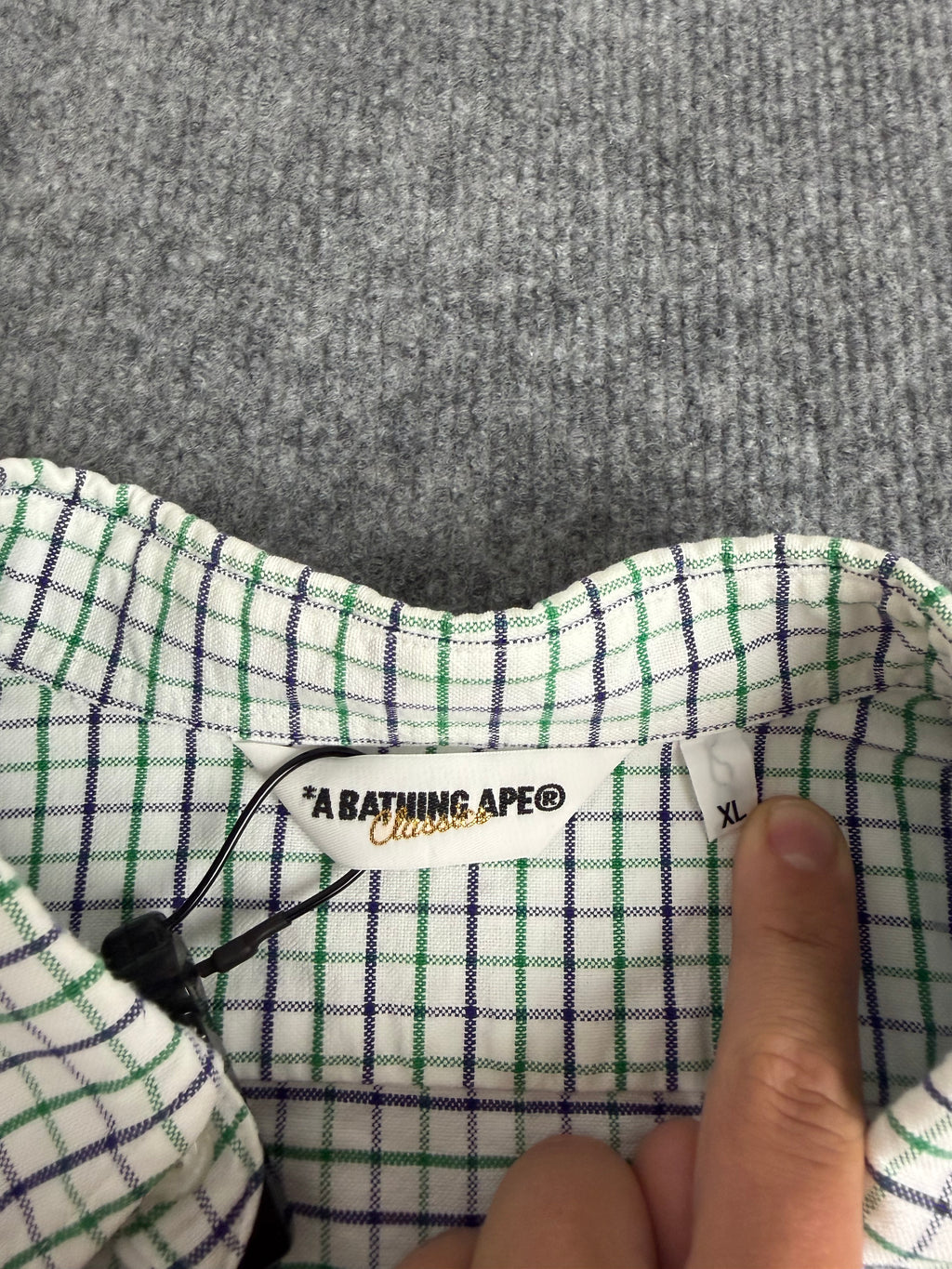 A bathing ape skjorte (Str. M)