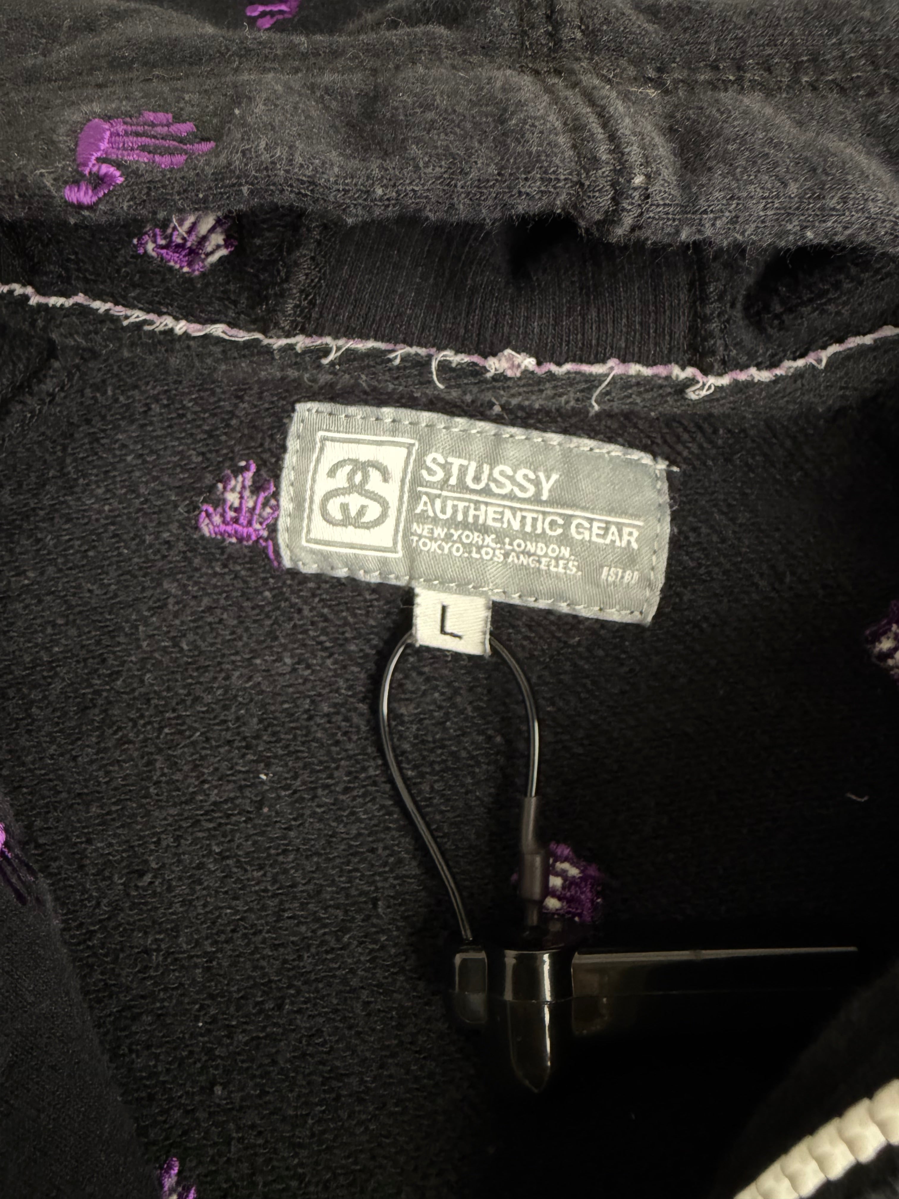 Stussy hættetrøje (Str. L)
