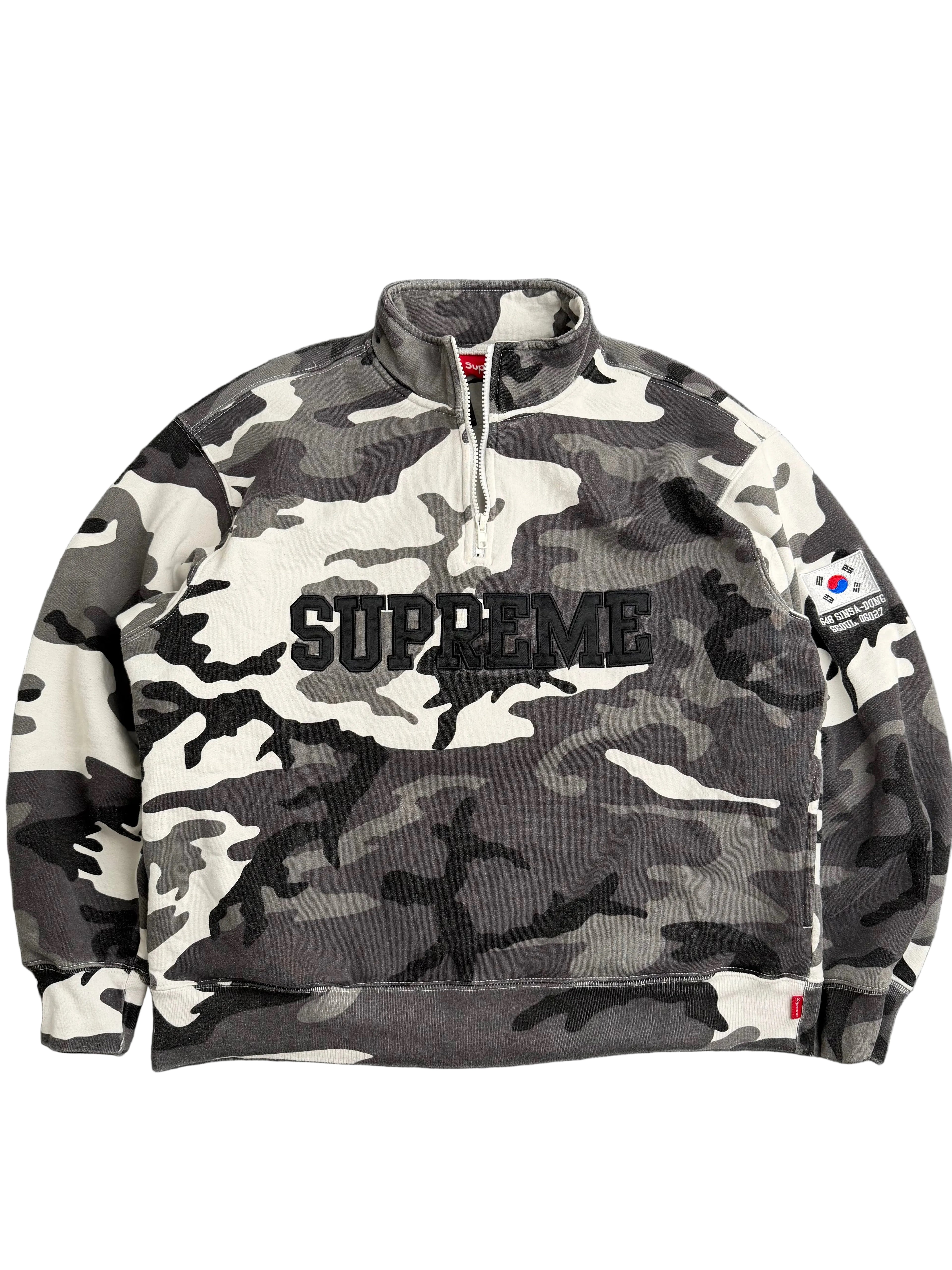 Supreme half zip (Str. M)