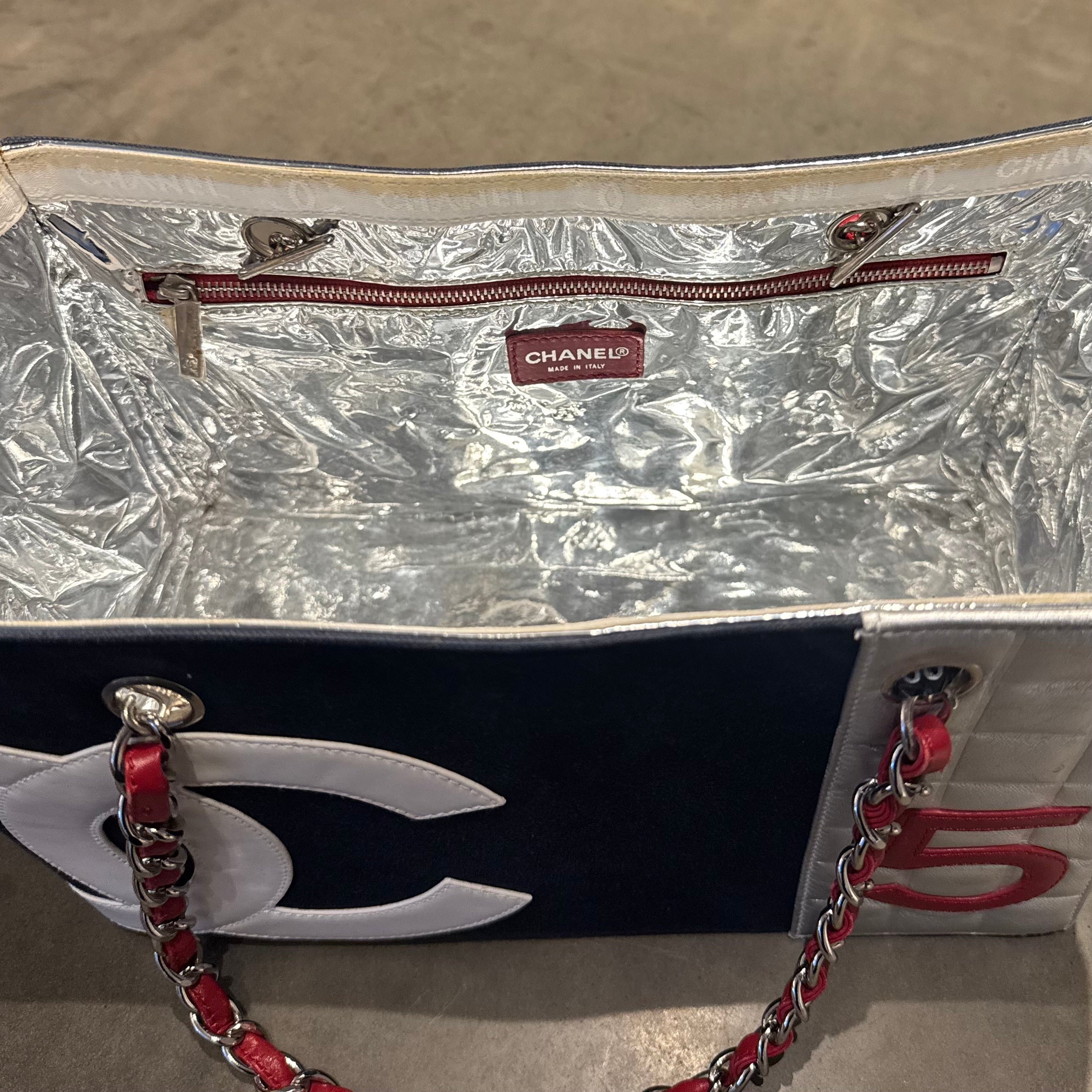 Chanel No.5 Chocolate Bar Tote Bag