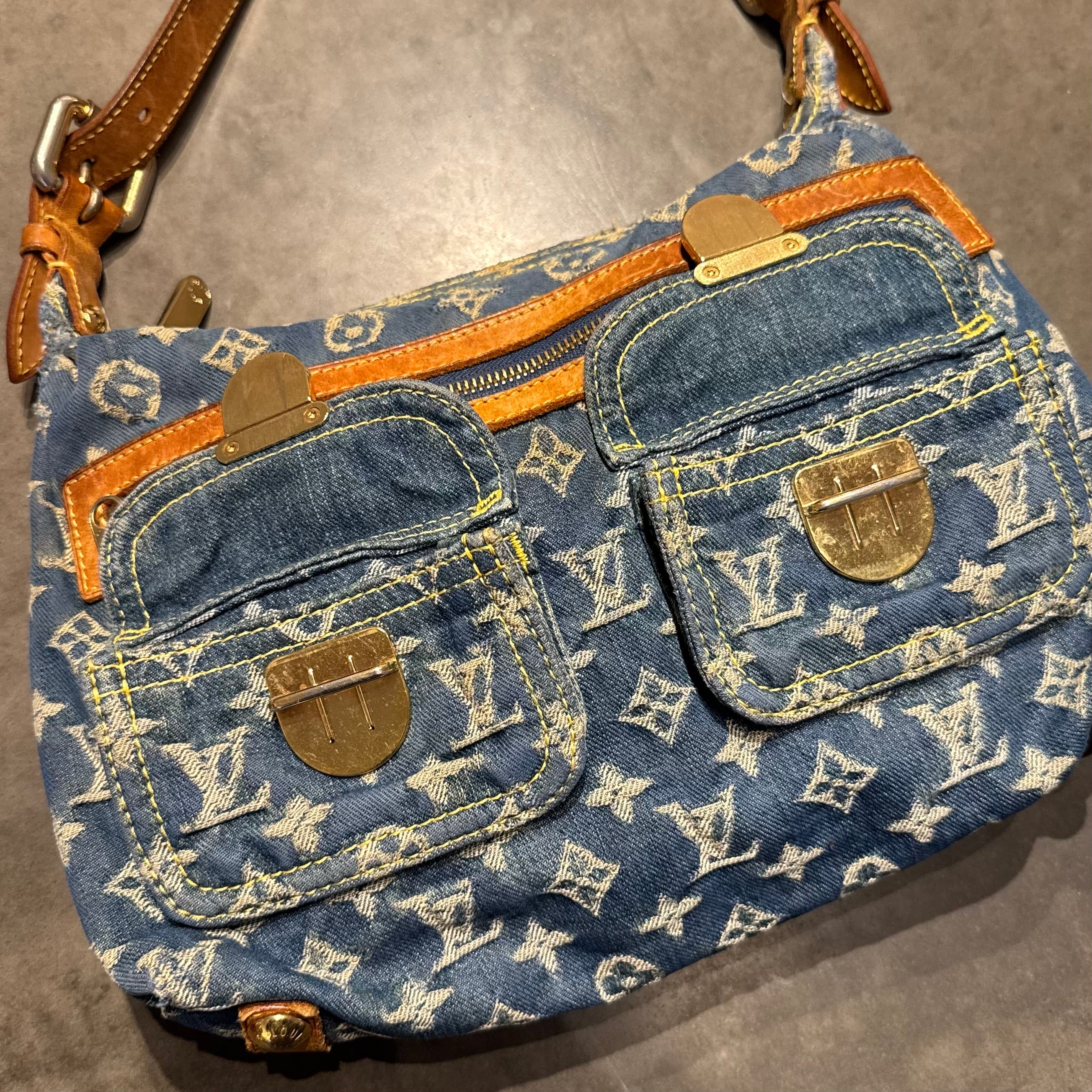 Louis Vuitton Denim Baggy PM
