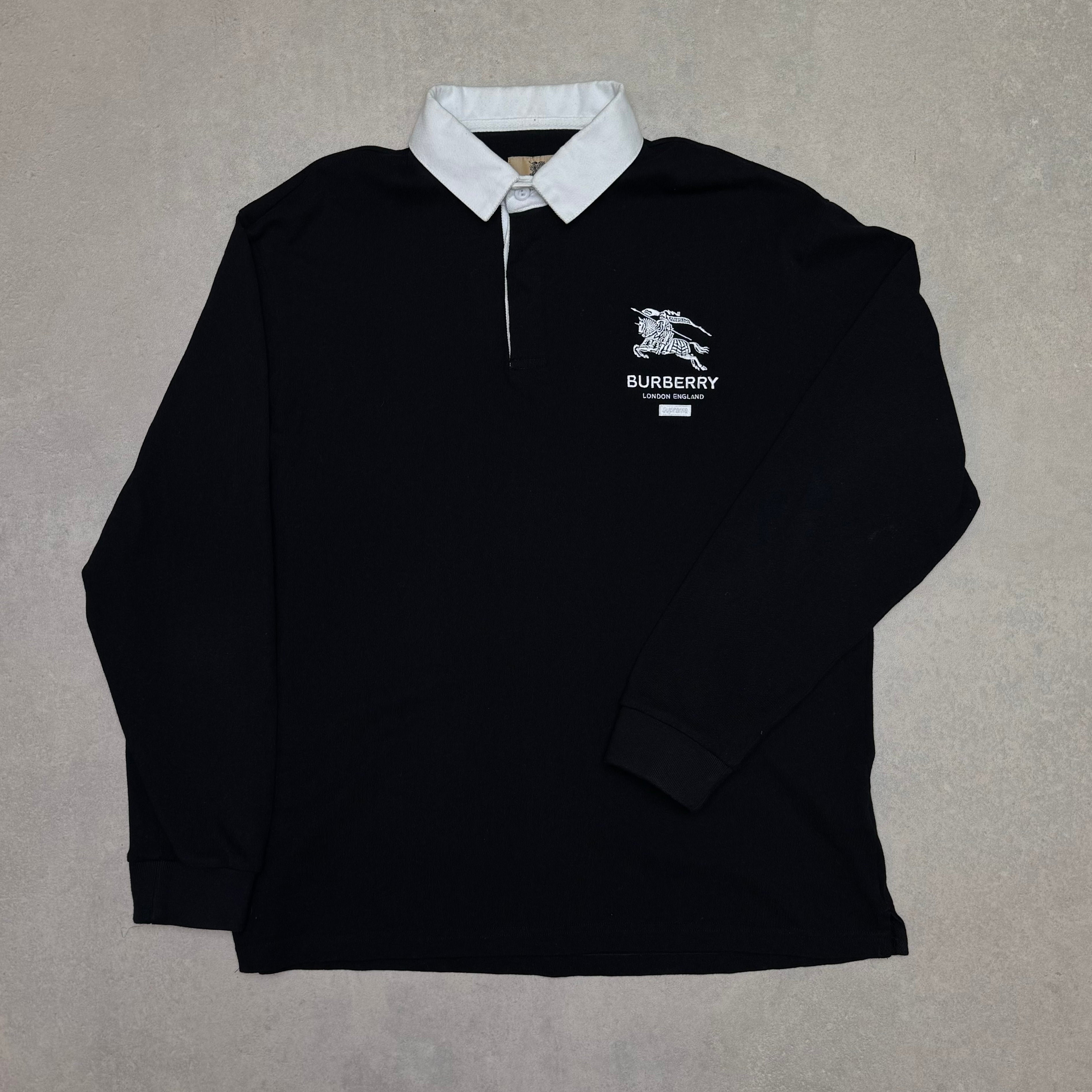 Supreme x Burberry Polo (Str. L)