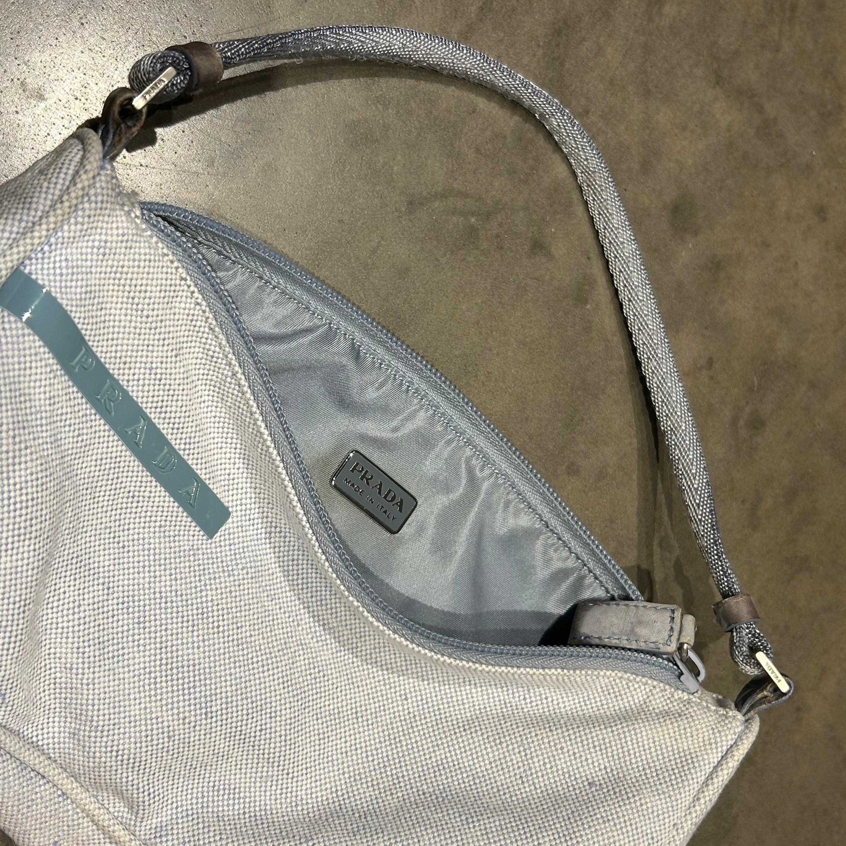 Prada Canvas Mini Bag