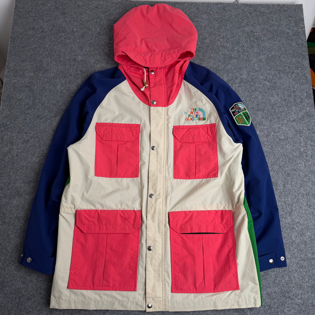 Gucci x The North Face jakke (Str. XL)