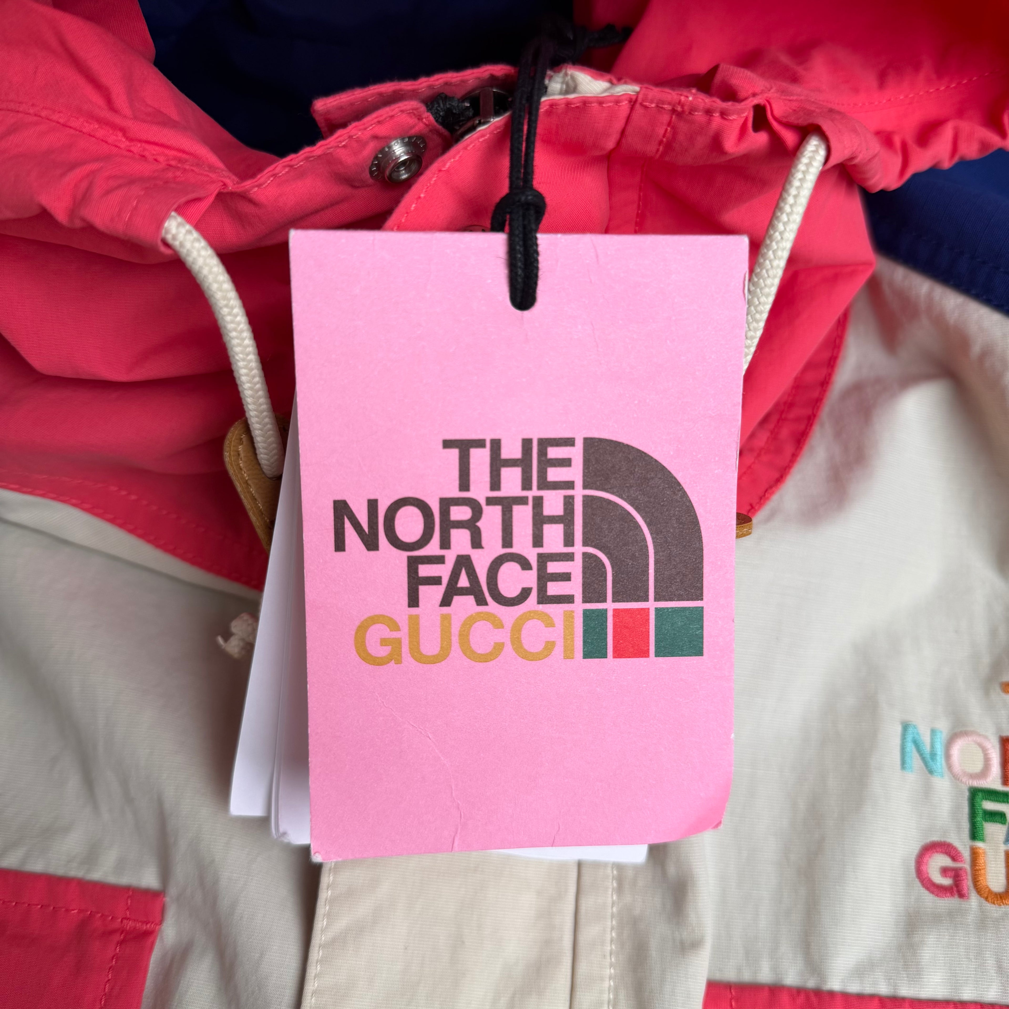 Gucci x The North Face jakke (Str. XL)