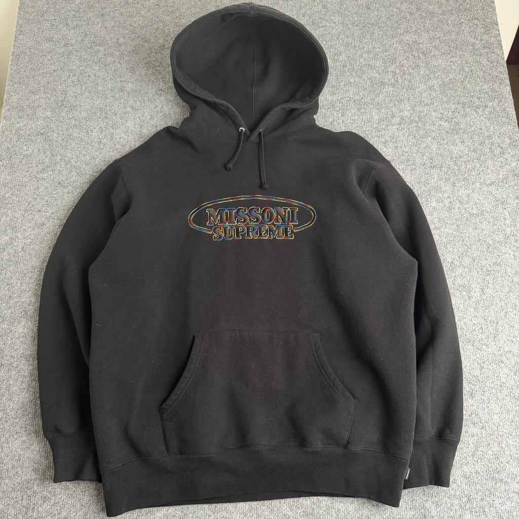 Supreme x Missoni hættetrøje (Str. L)