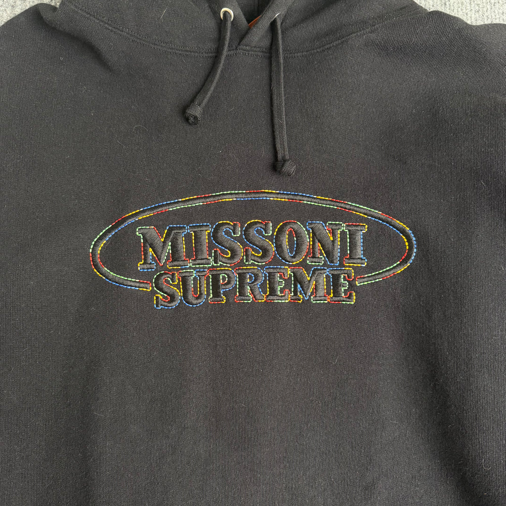 Supreme x Missoni hættetrøje (Str. L)