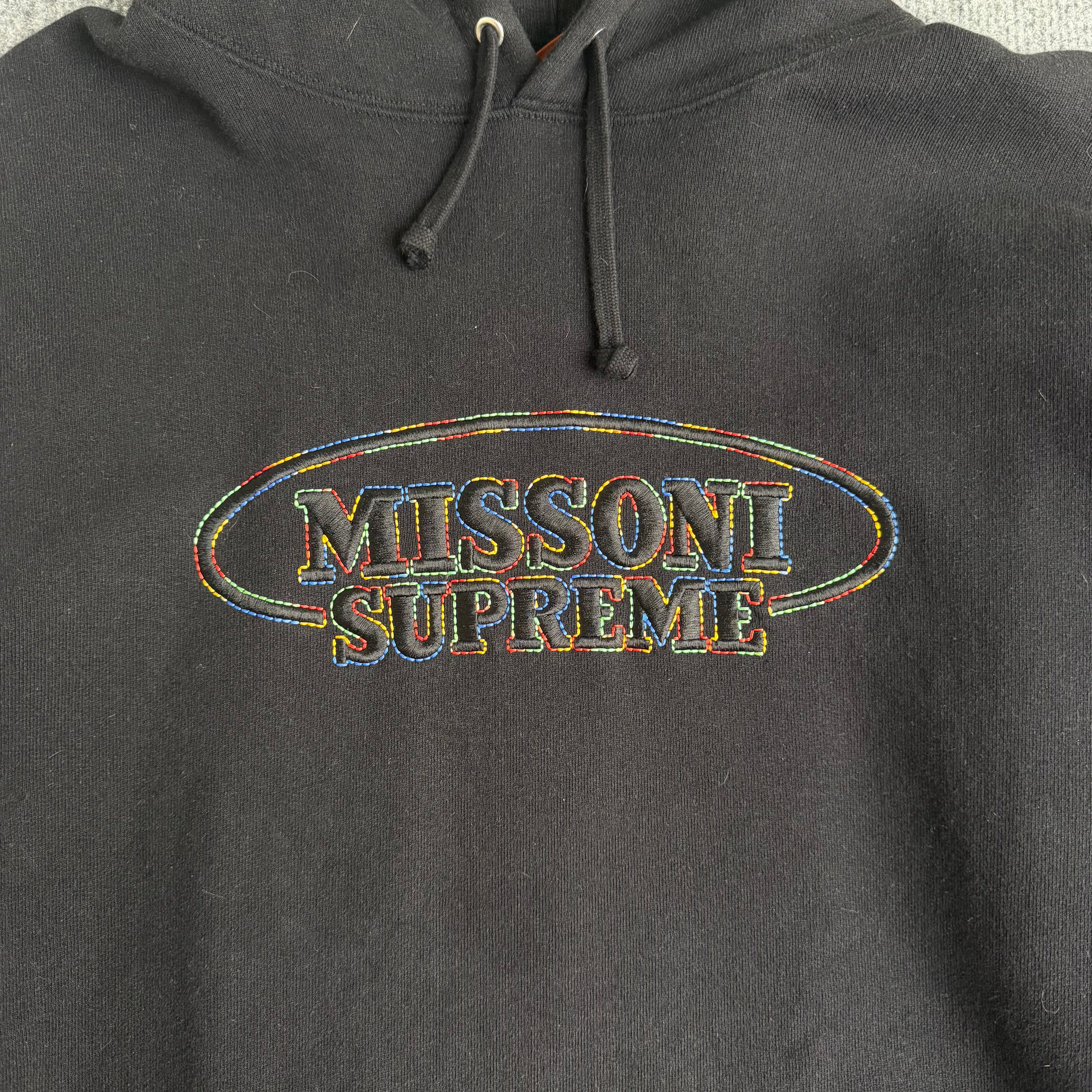 Supreme x Missoni hættetrøje (Str. L)