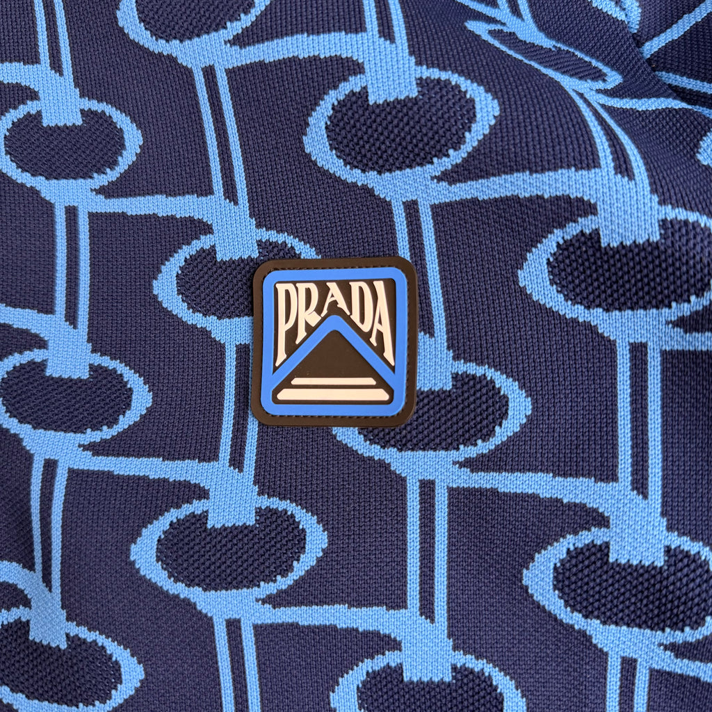 Prada Zip bluse (Str. S)