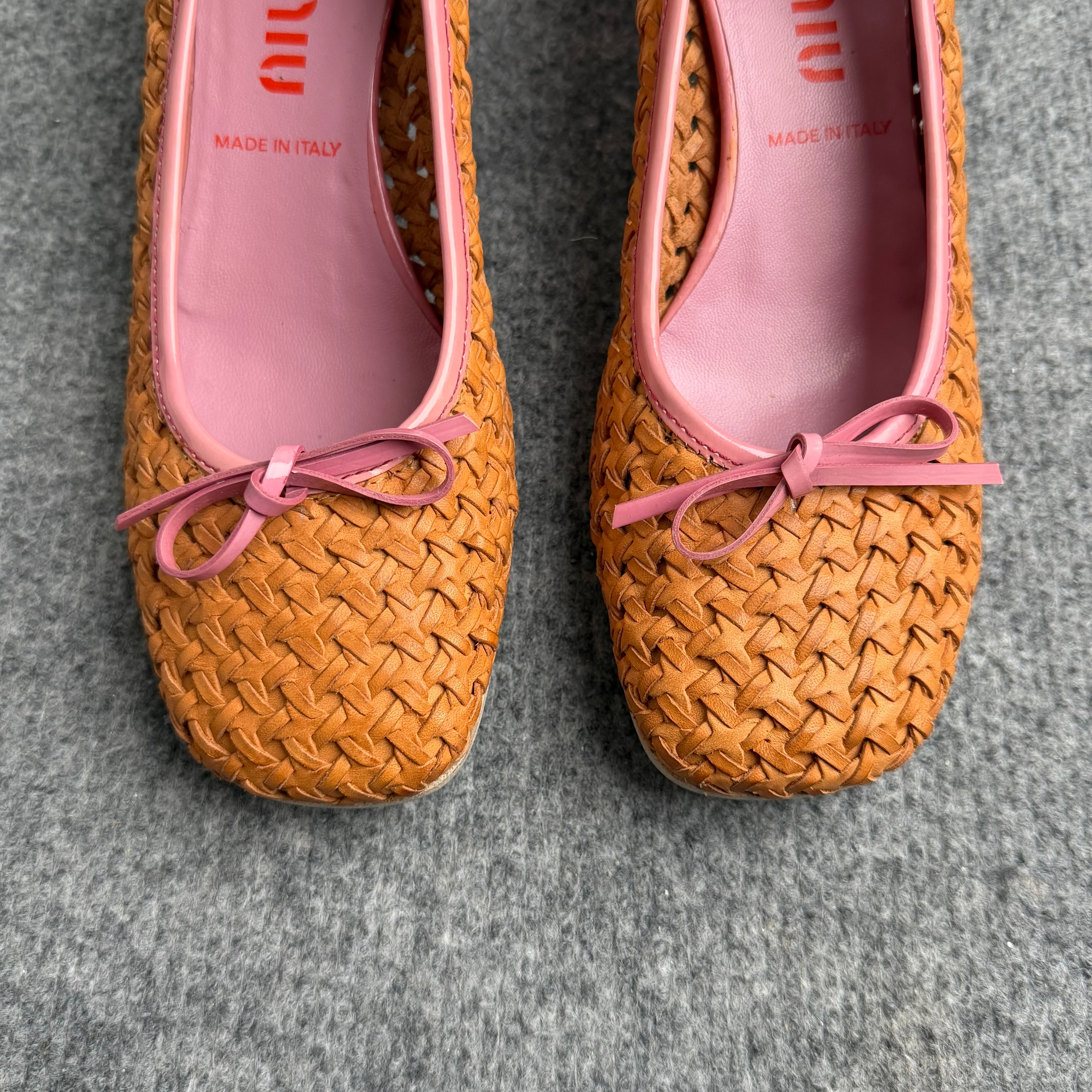 Miu Miu ballerinaer (Str. 37.5)