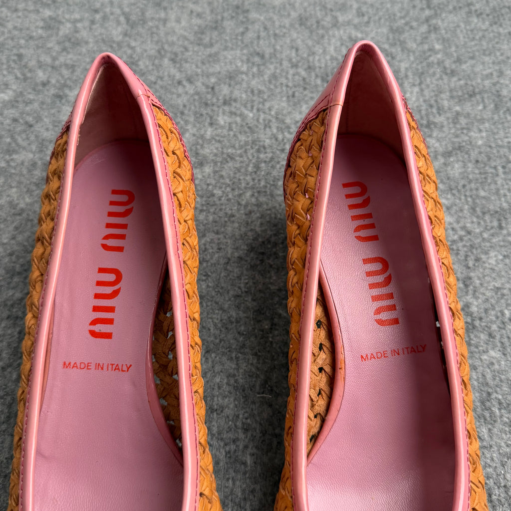 Miu Miu ballerinaer (Str. 37.5)