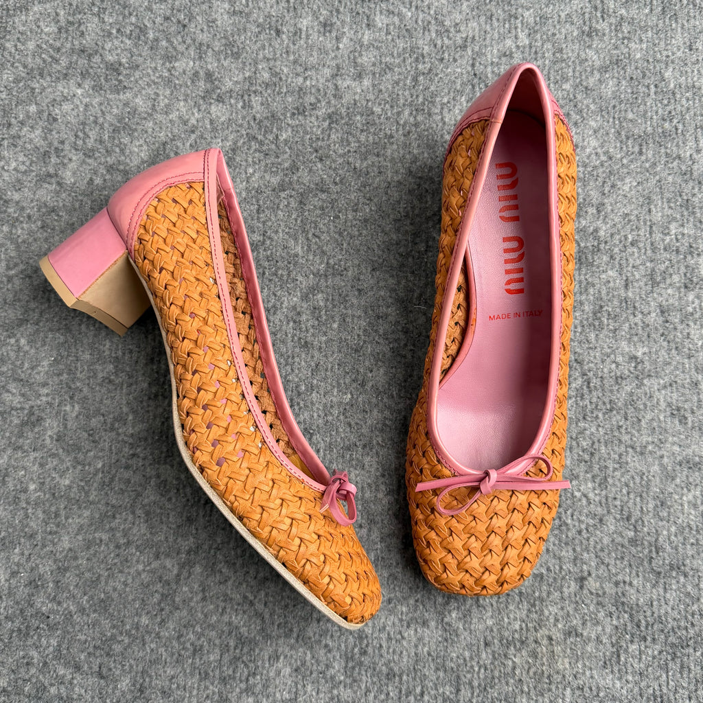 Miu Miu ballerinaer (Str. 37.5)