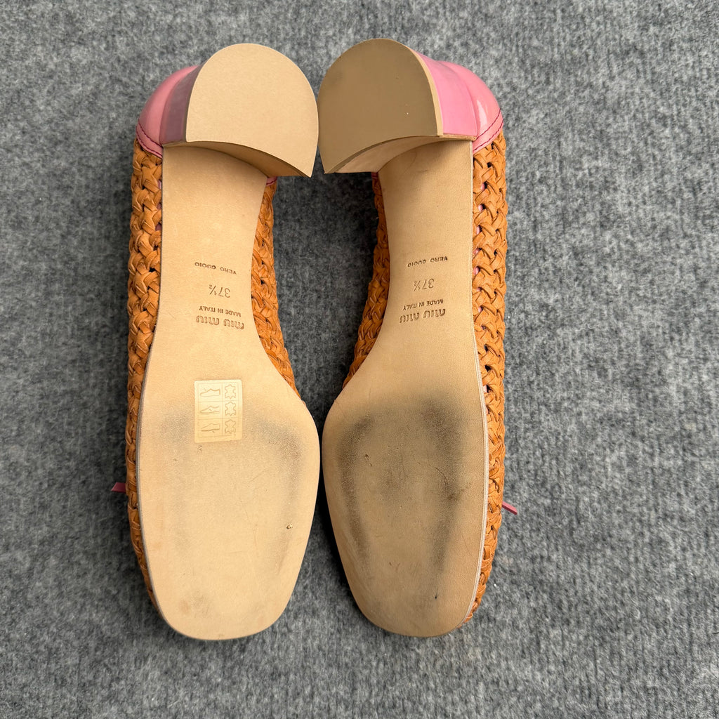 Miu Miu ballerinaer (Str. 37.5)