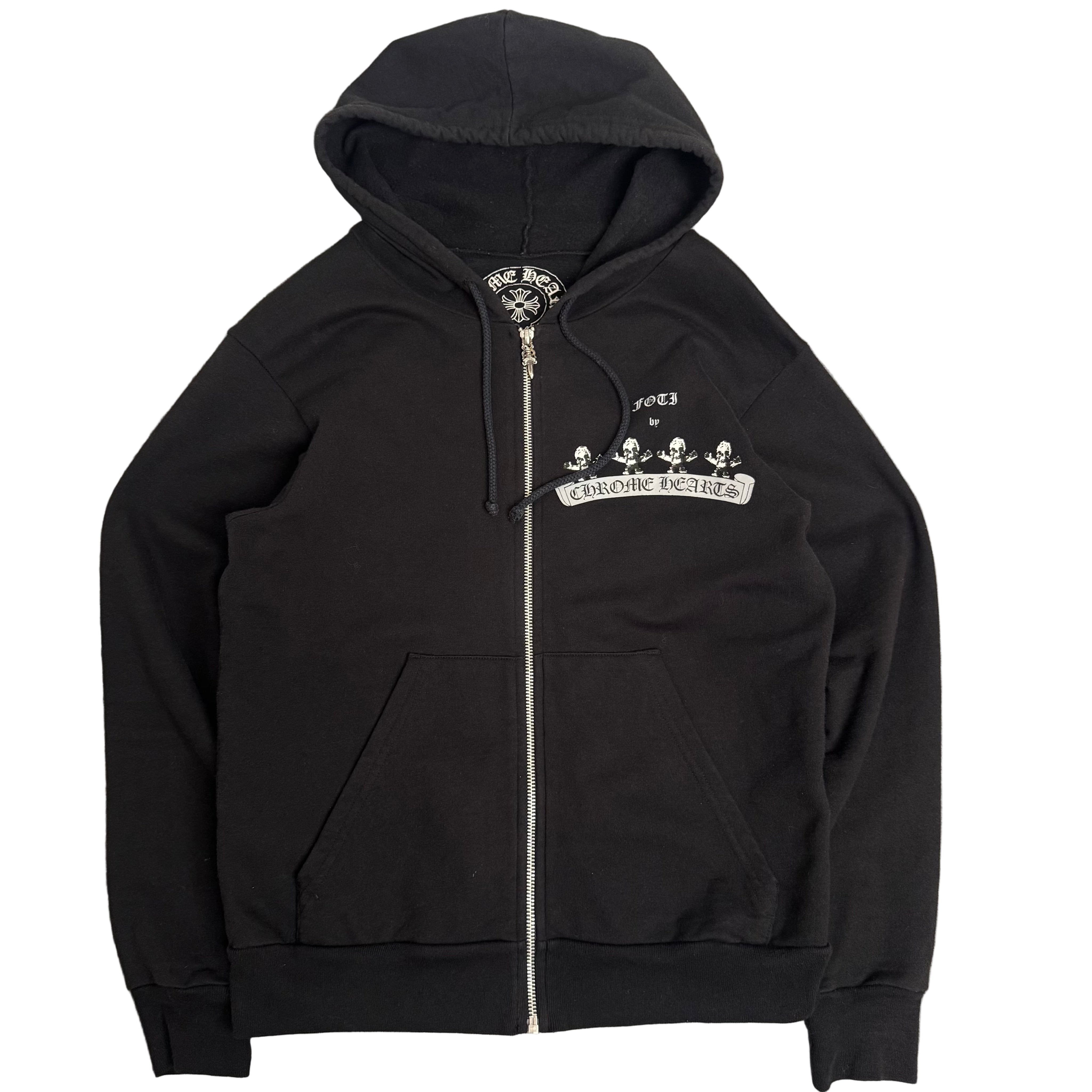 Chrome Hearts hættetrøje (Str. XS)