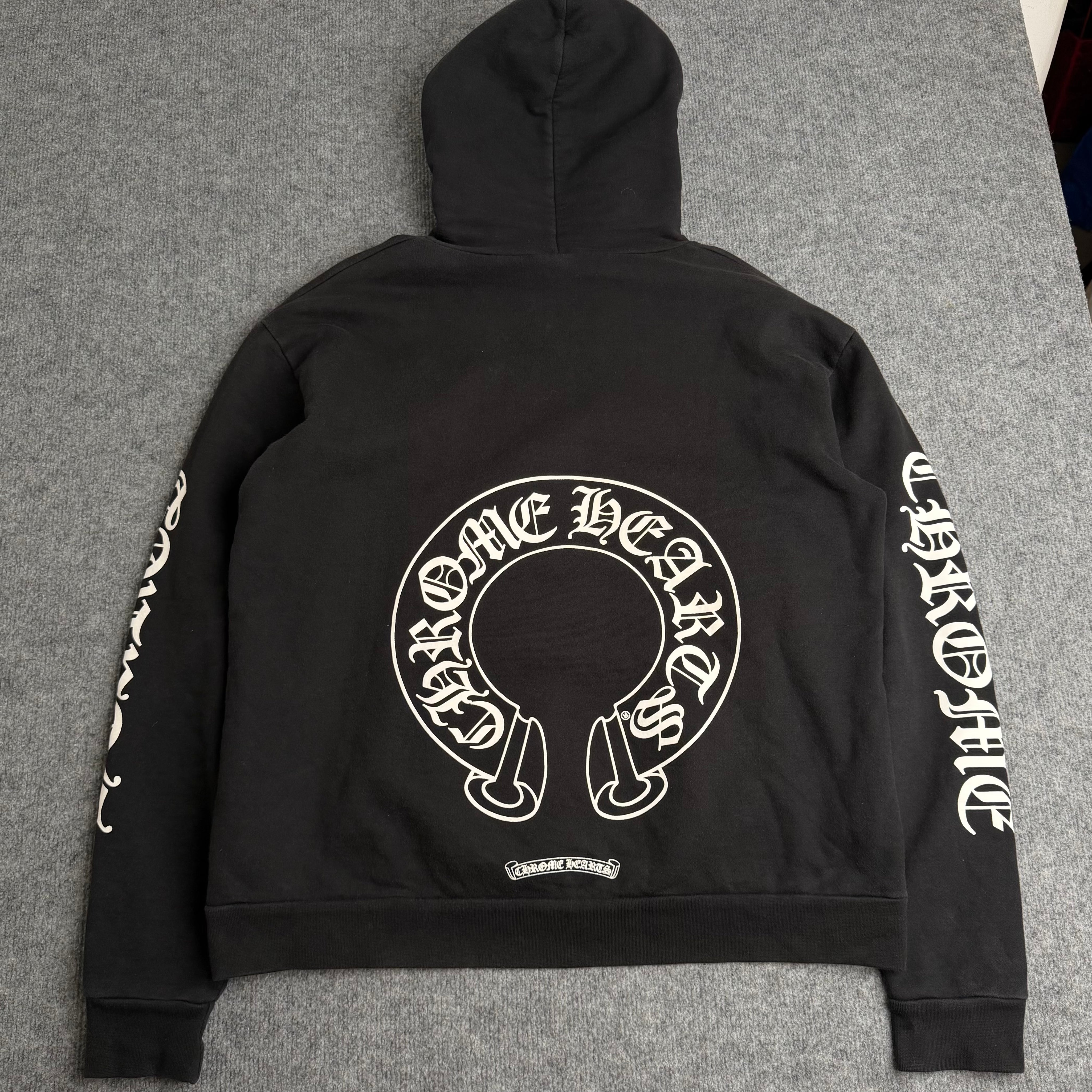 Chrome Hearts hættetrøje (Str. S)