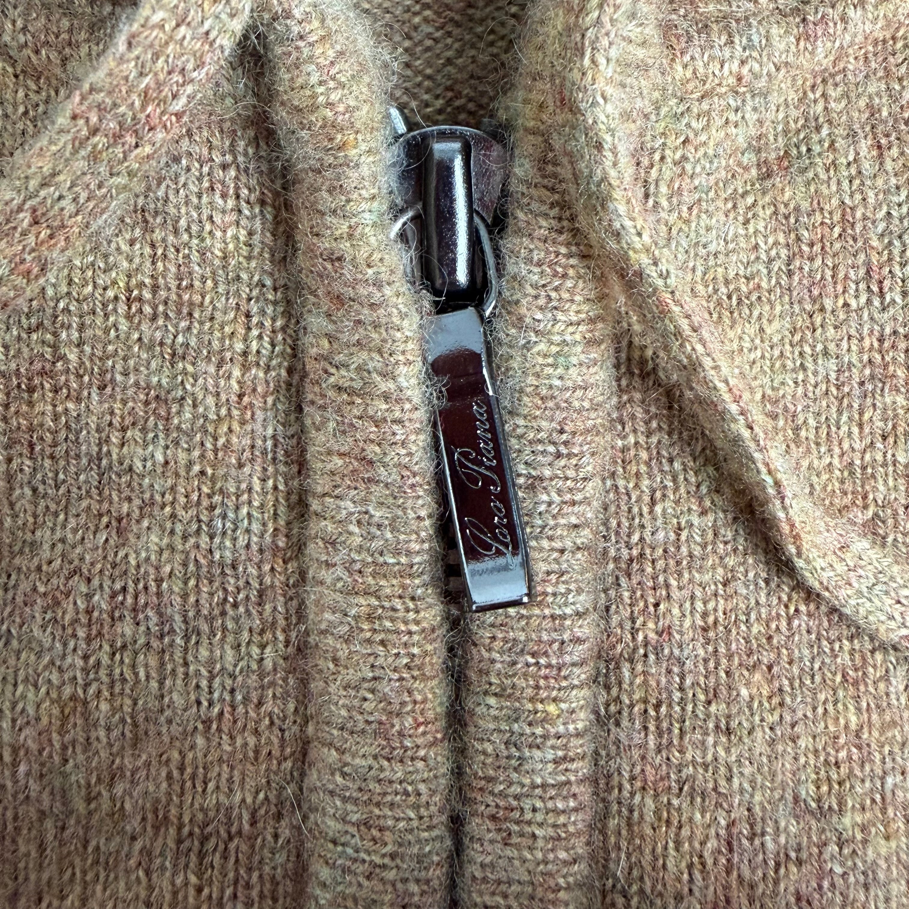 Loro Piana Cashmere Hættetrøje (Str. M)