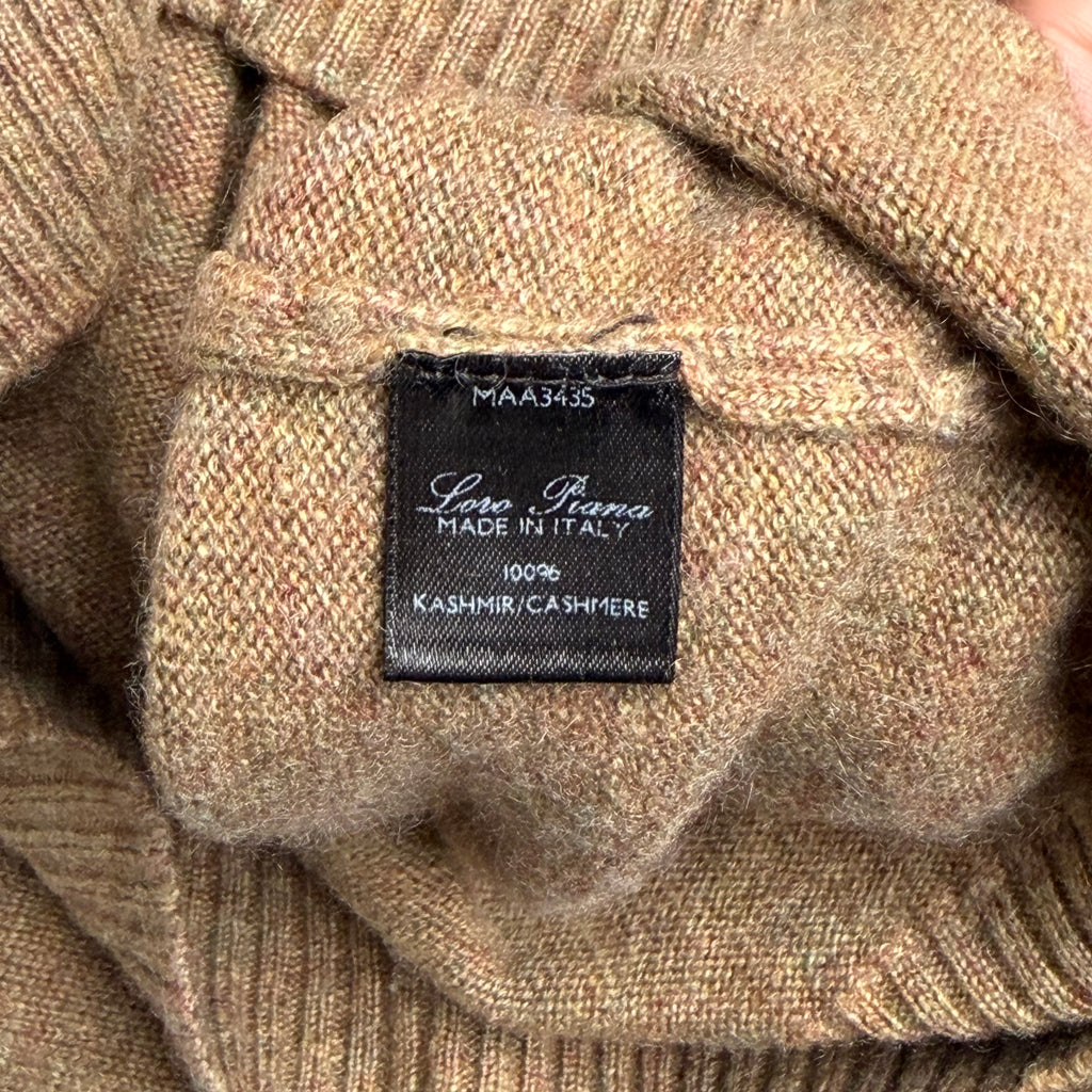 Loro Piana Cashmere Hættetrøje (Str. M)