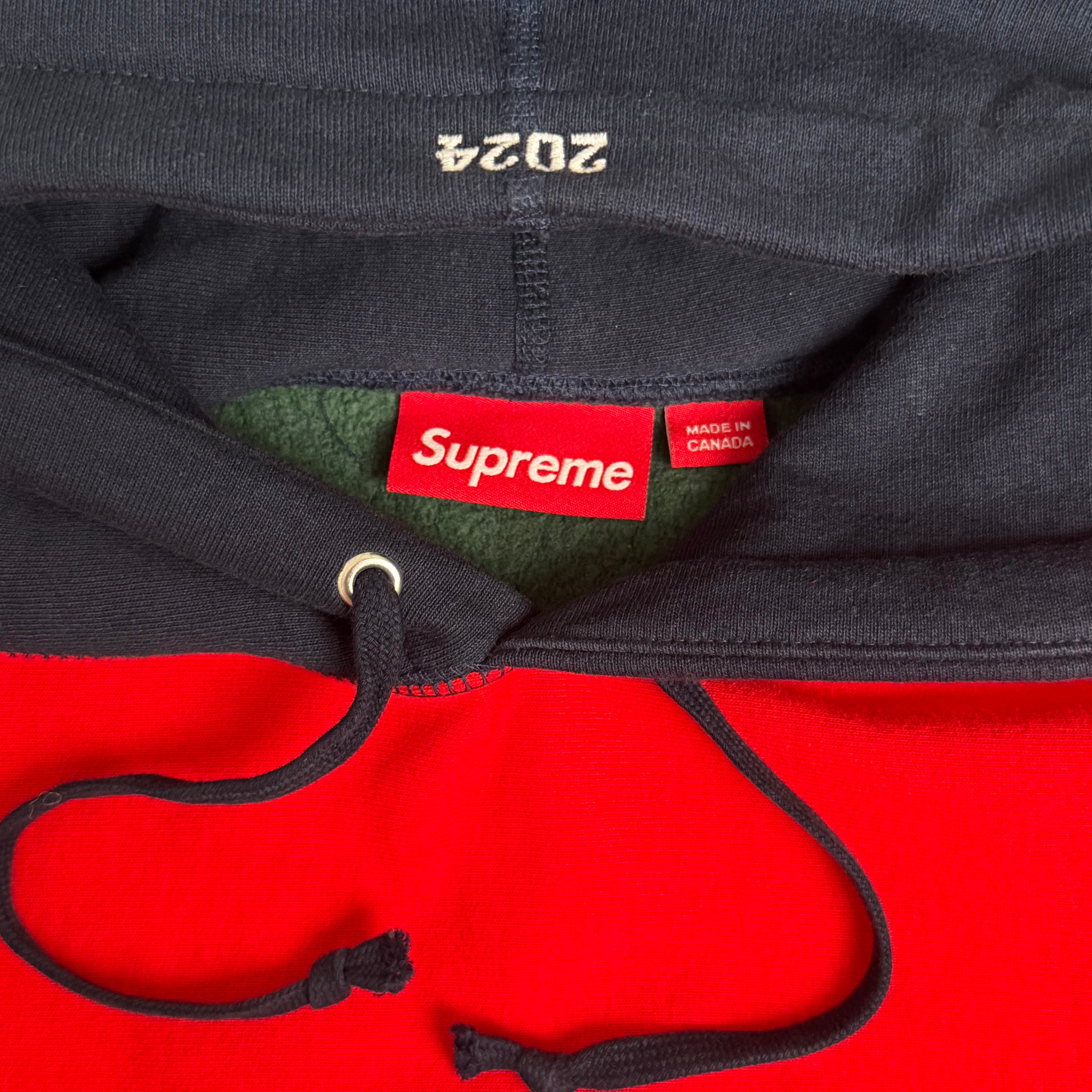 Supreme hættetrøje (Str. M)