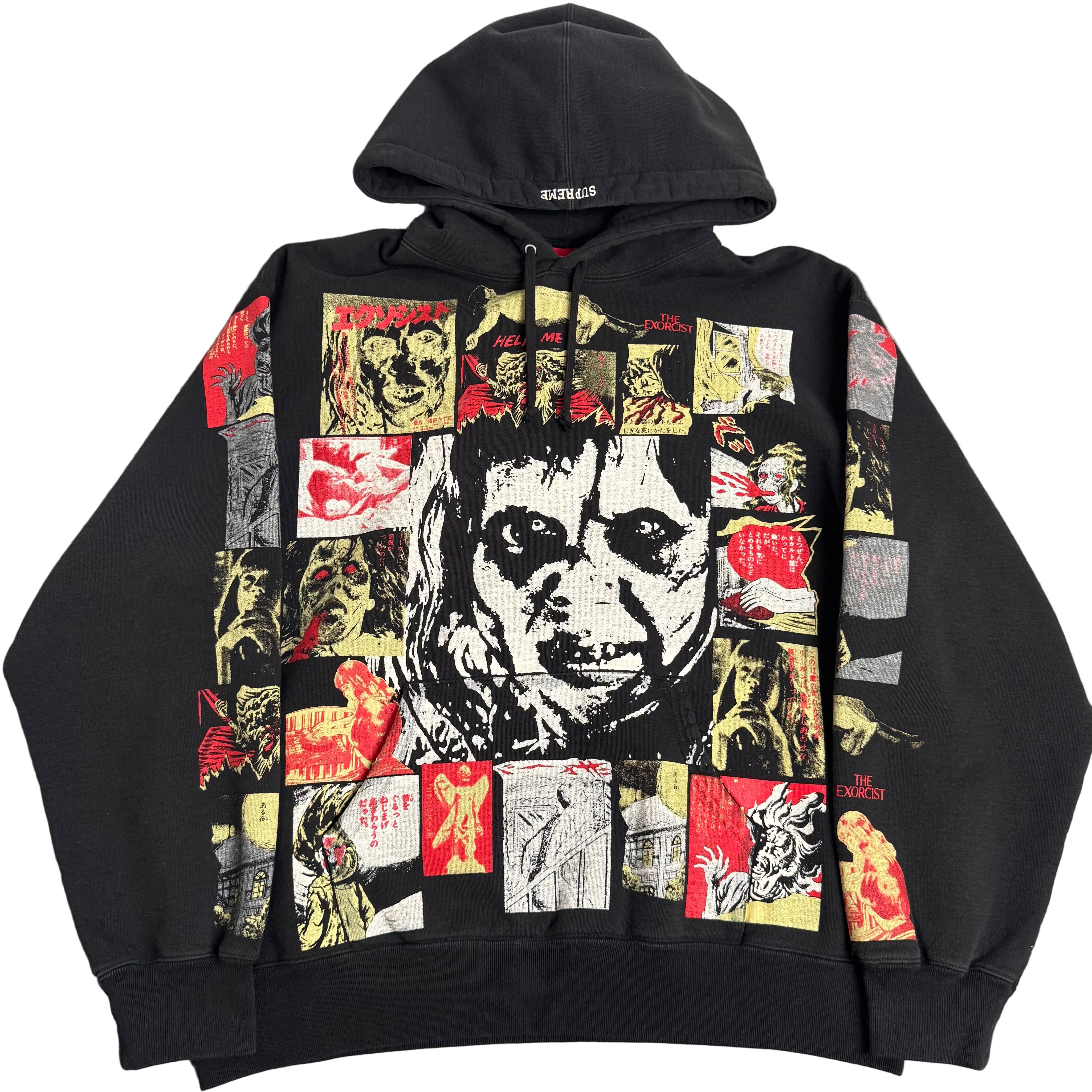 Supreme hættetrøje (Str. L)