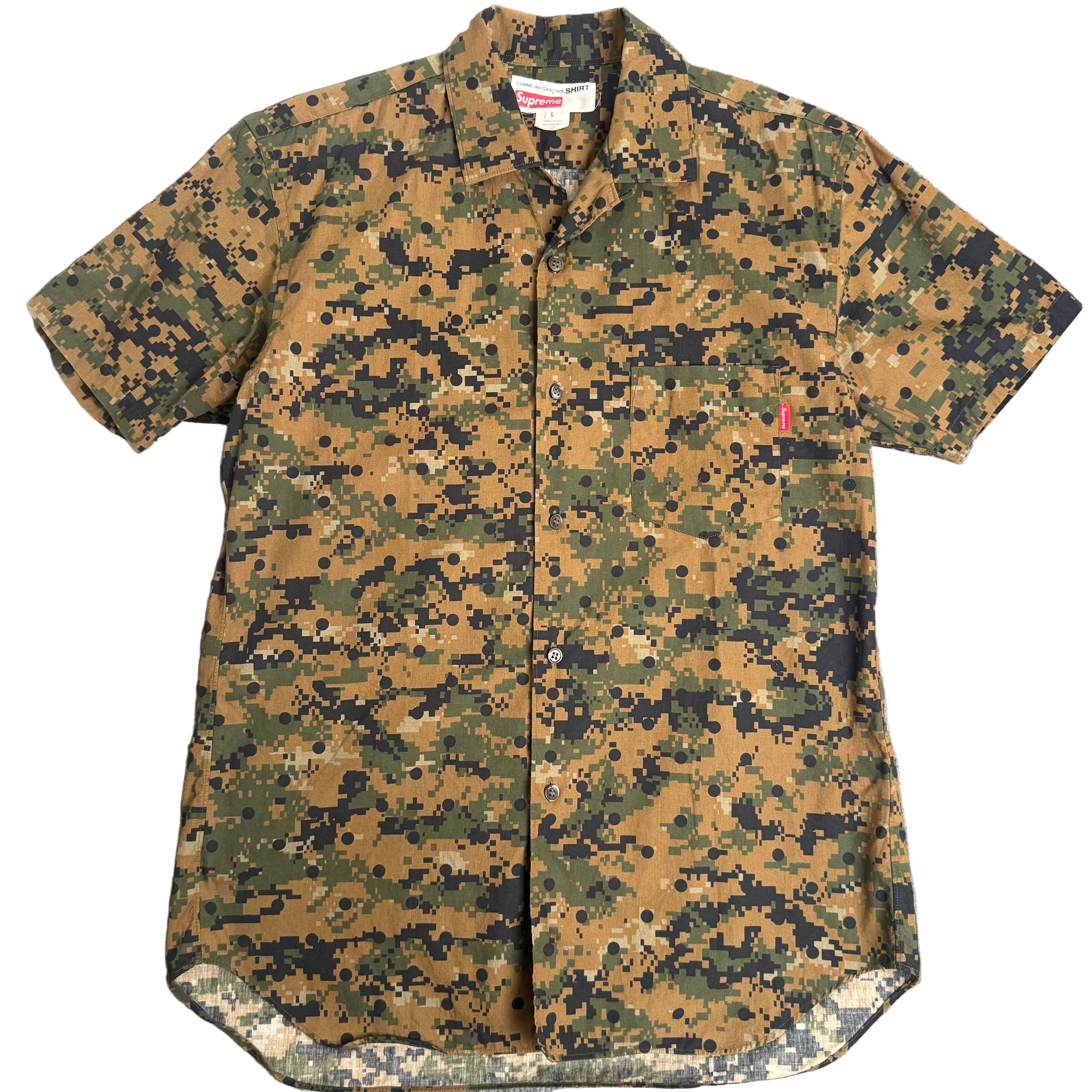 Supreme x CDG skjorte (Str. S)