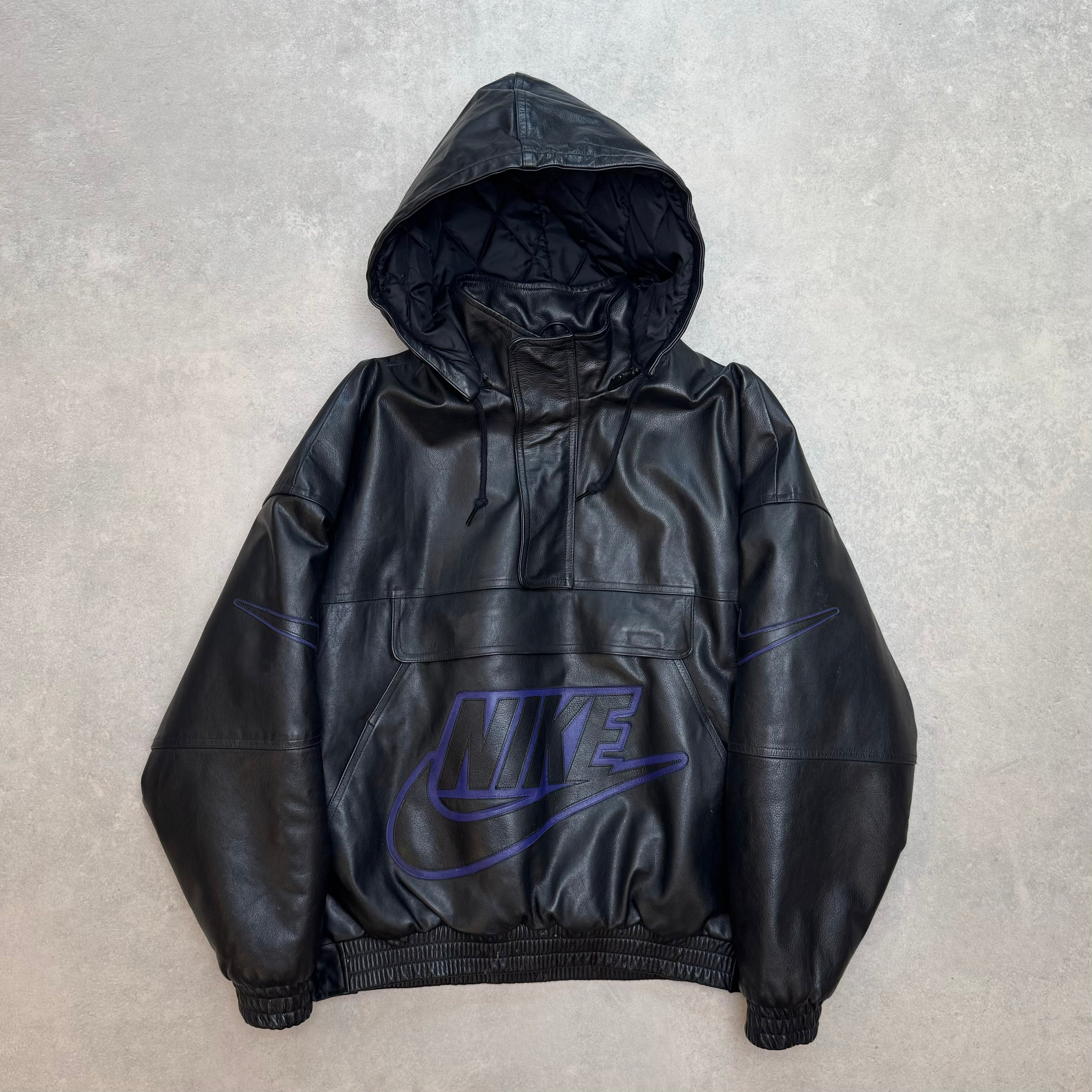 Supreme x Nike læder anorak (Str. S) – Cph Concept