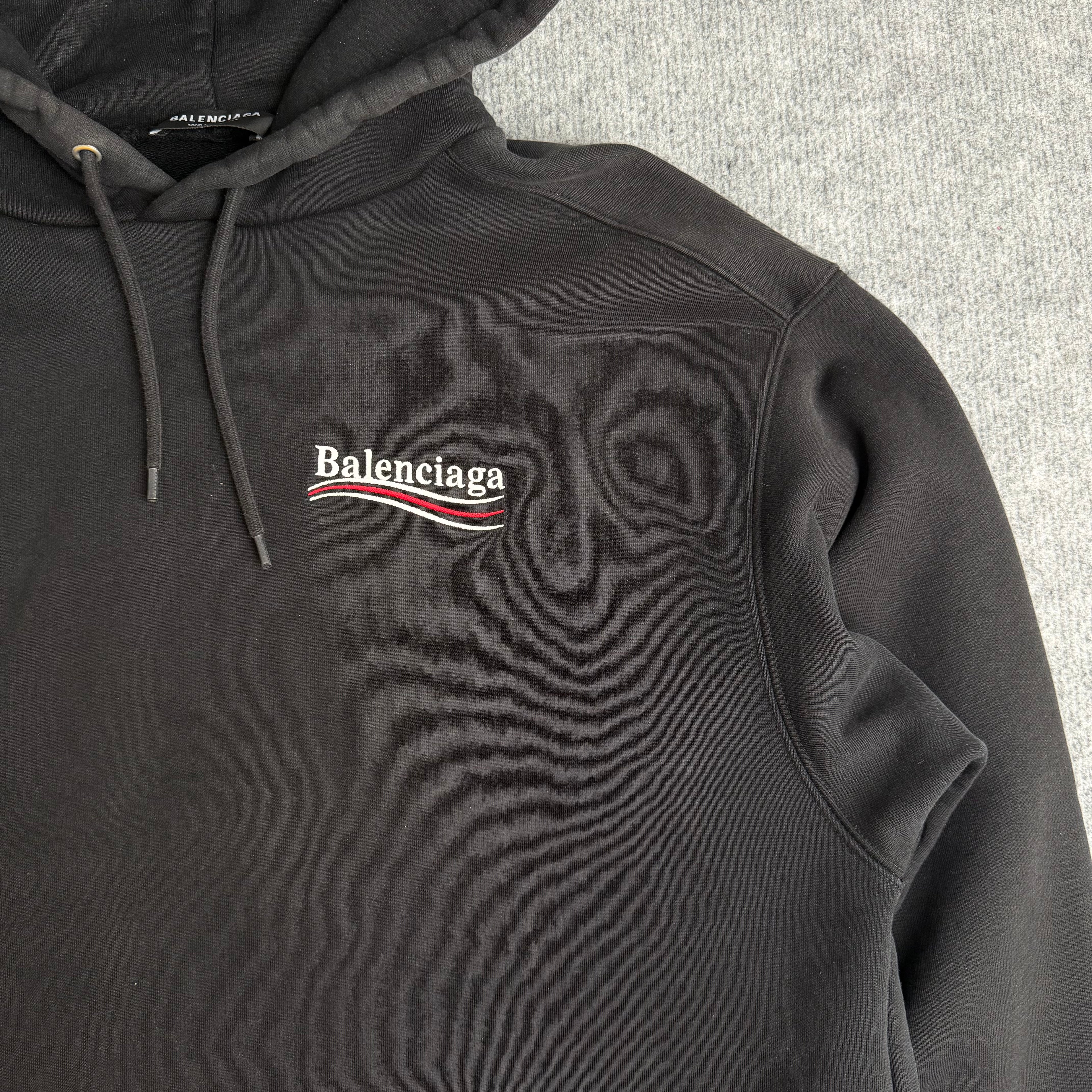 Balenciaga hættetrøje (Str. M)