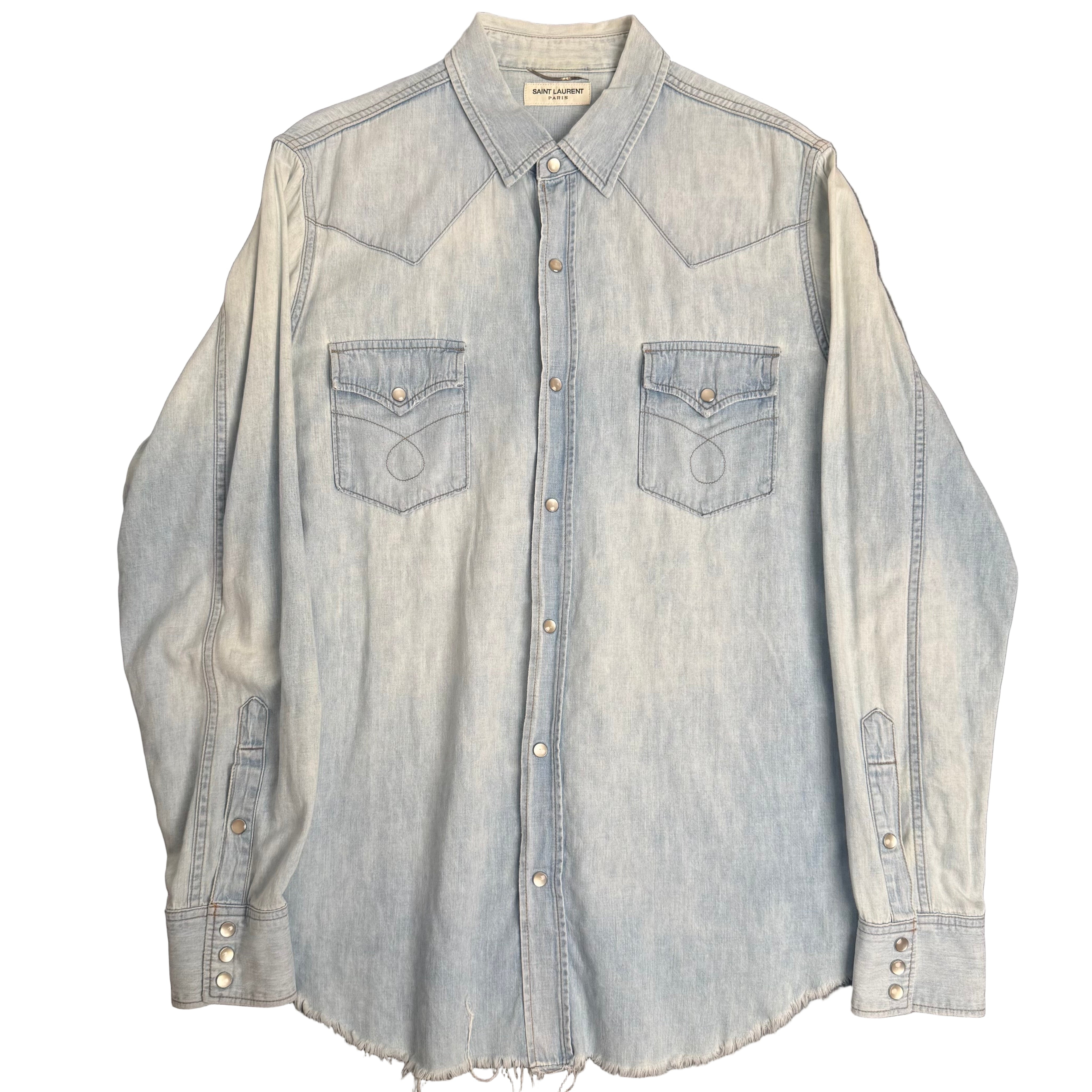 Saint Laurent skjorte (Str. XL)