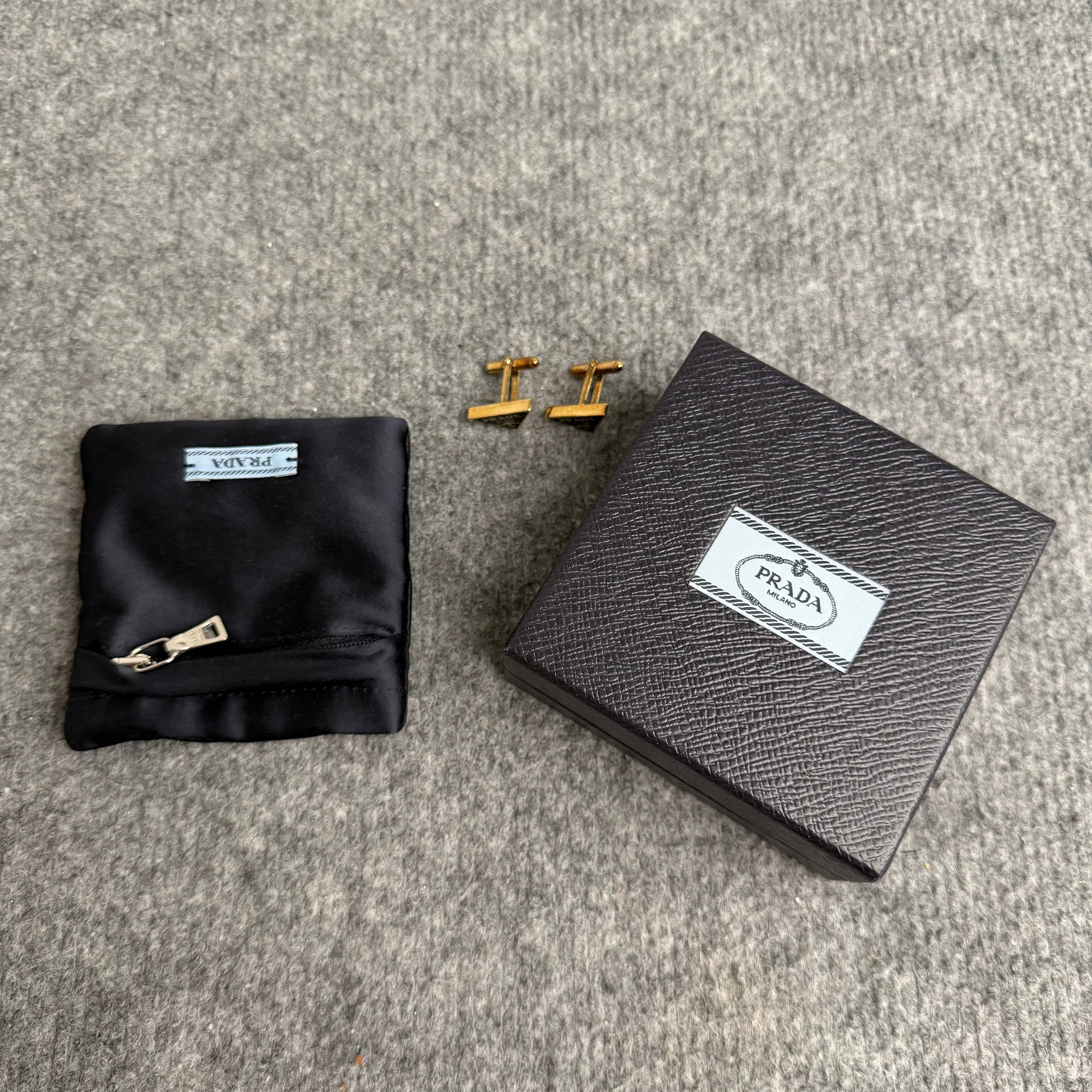 Prada manchetknapper