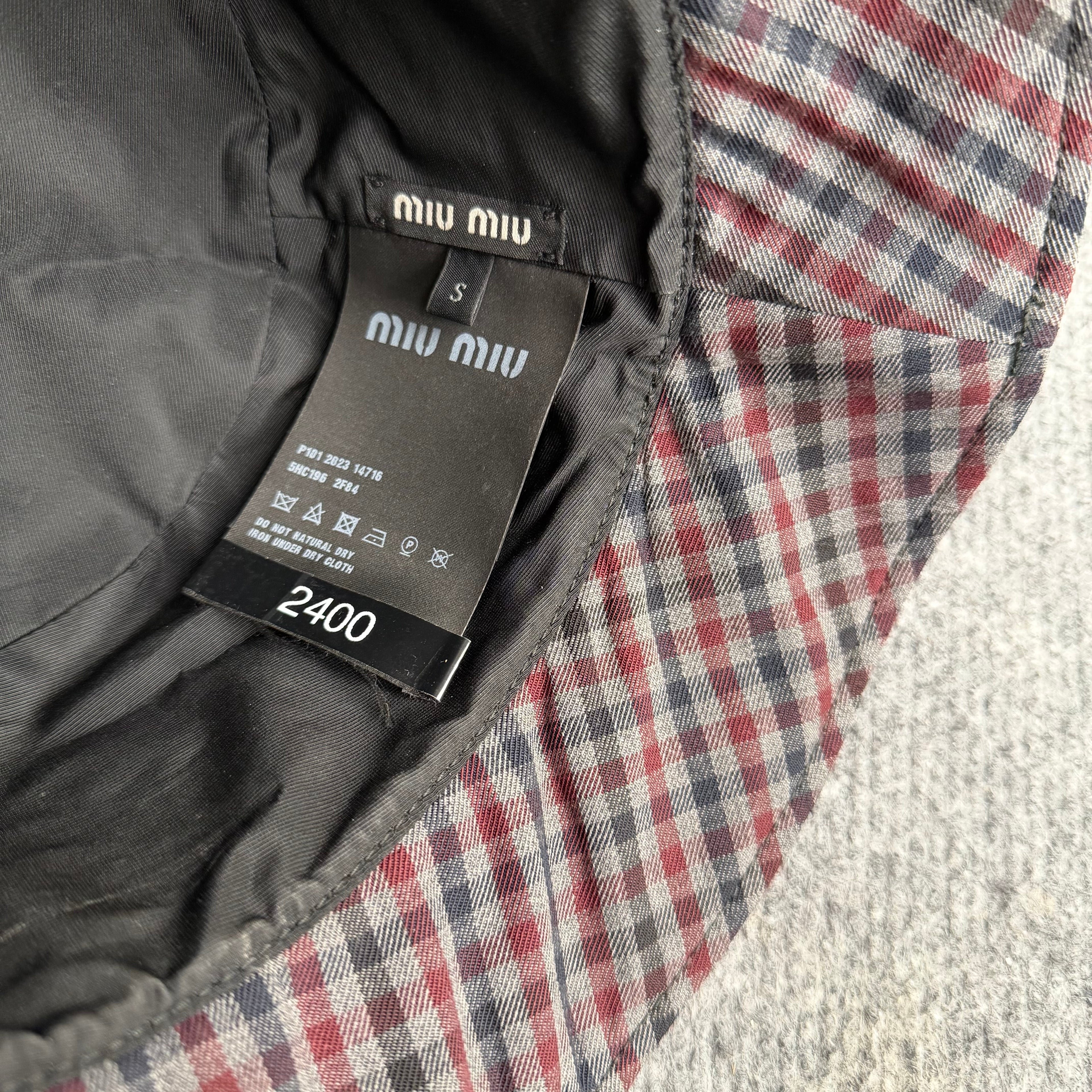 Miu Miu bøllehat (Str. S)