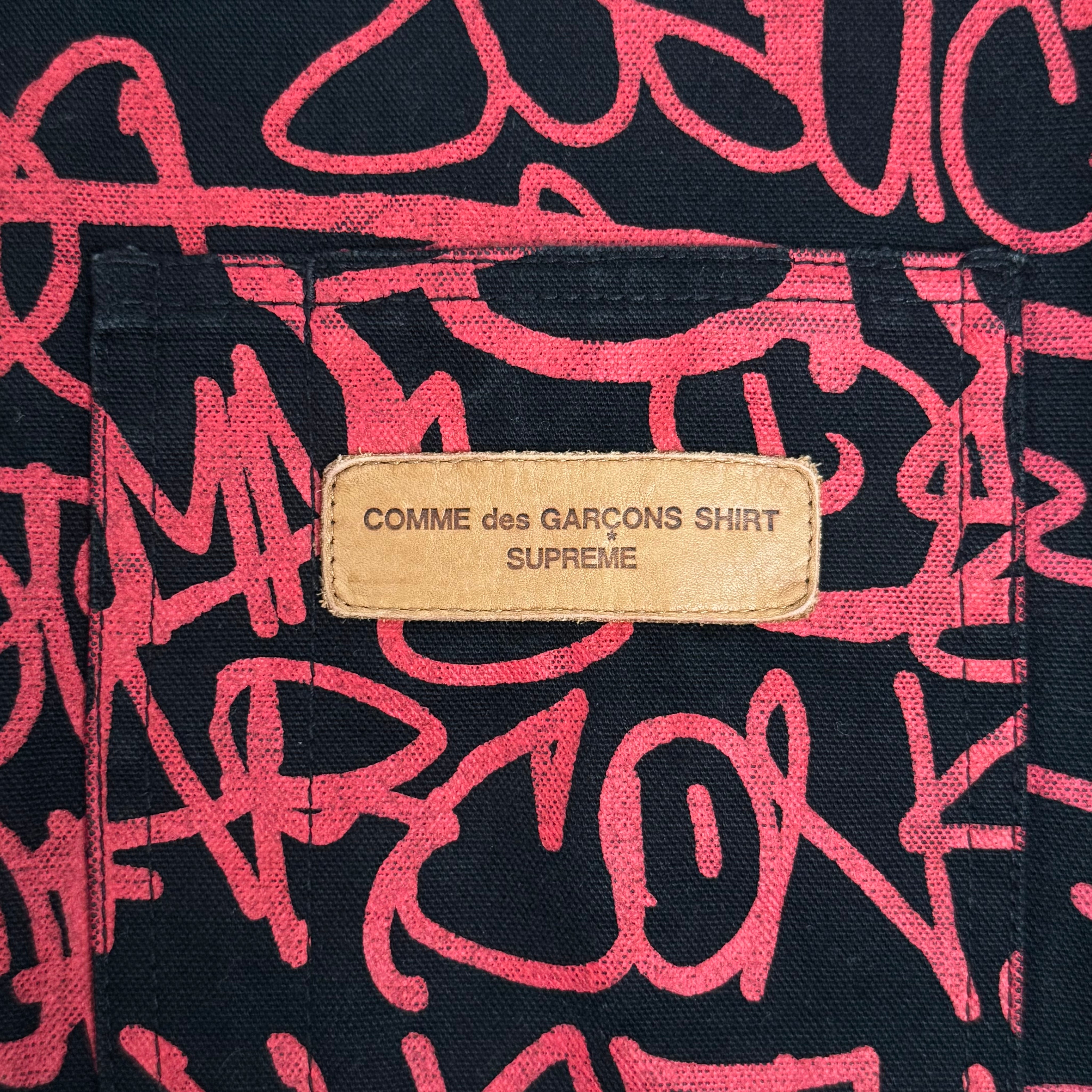 Supreme x CDG jakke (Str. M)