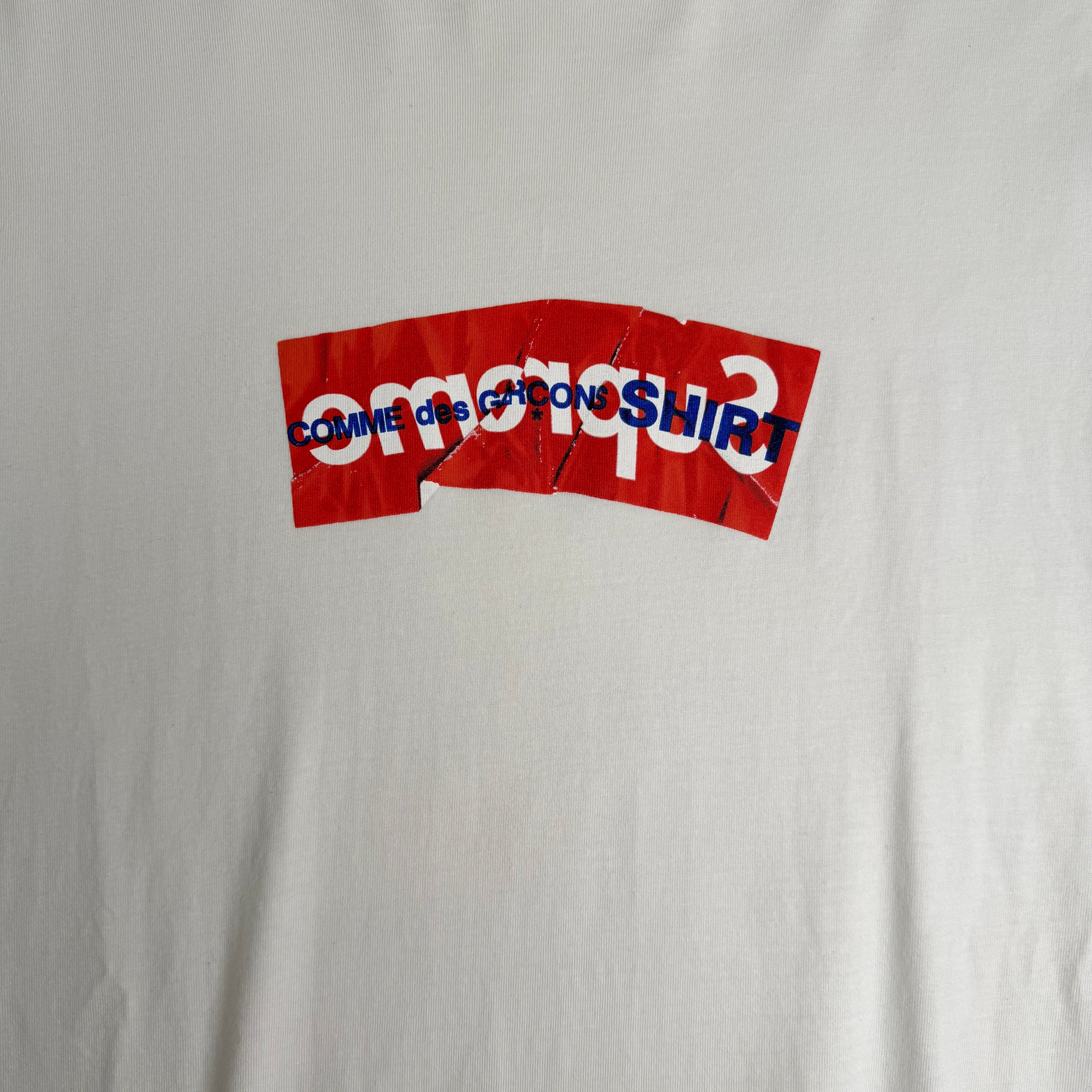 Supreme x Comme Des Garcons T-Shirt (Str. XL)