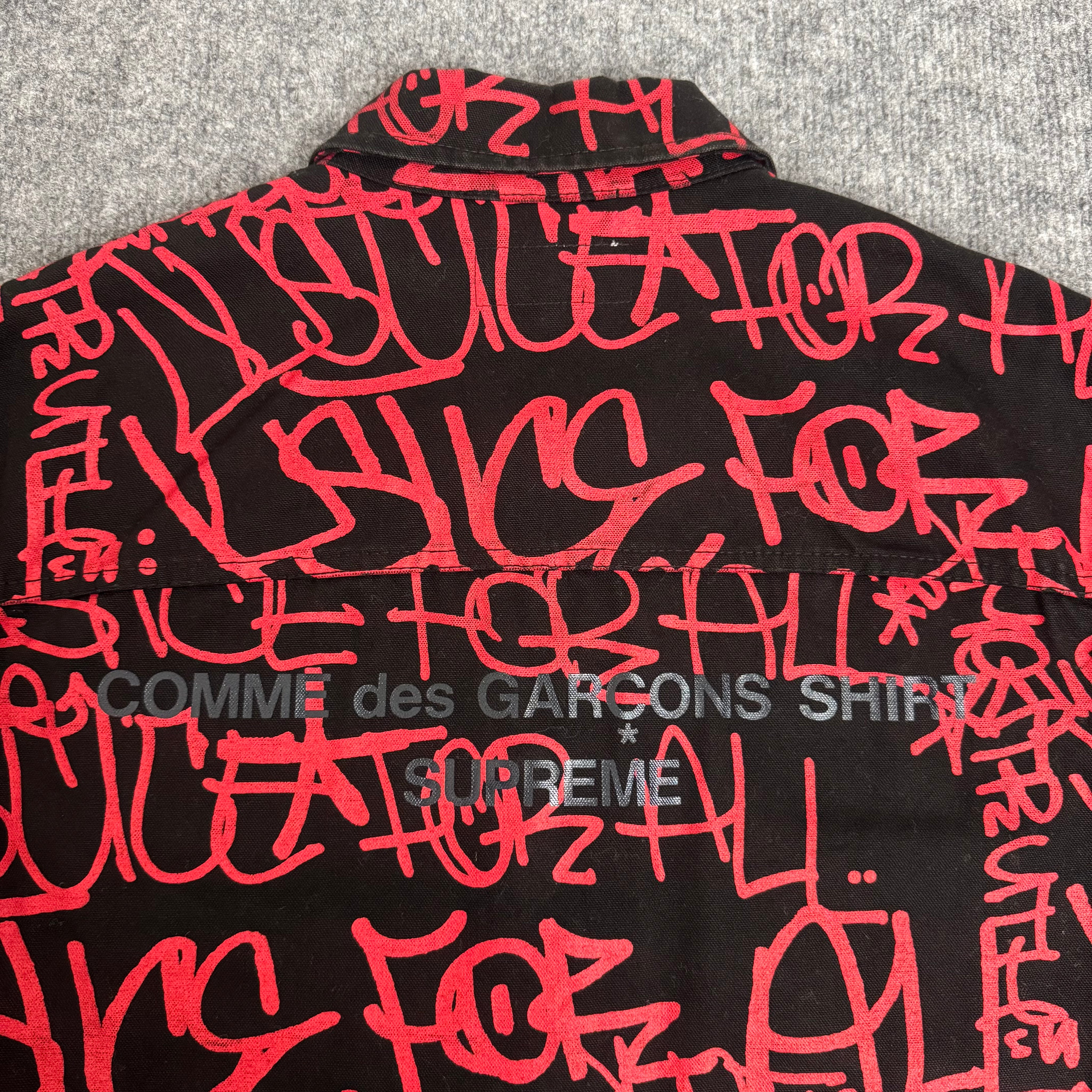 Supreme x CDG jakke (Str. M)