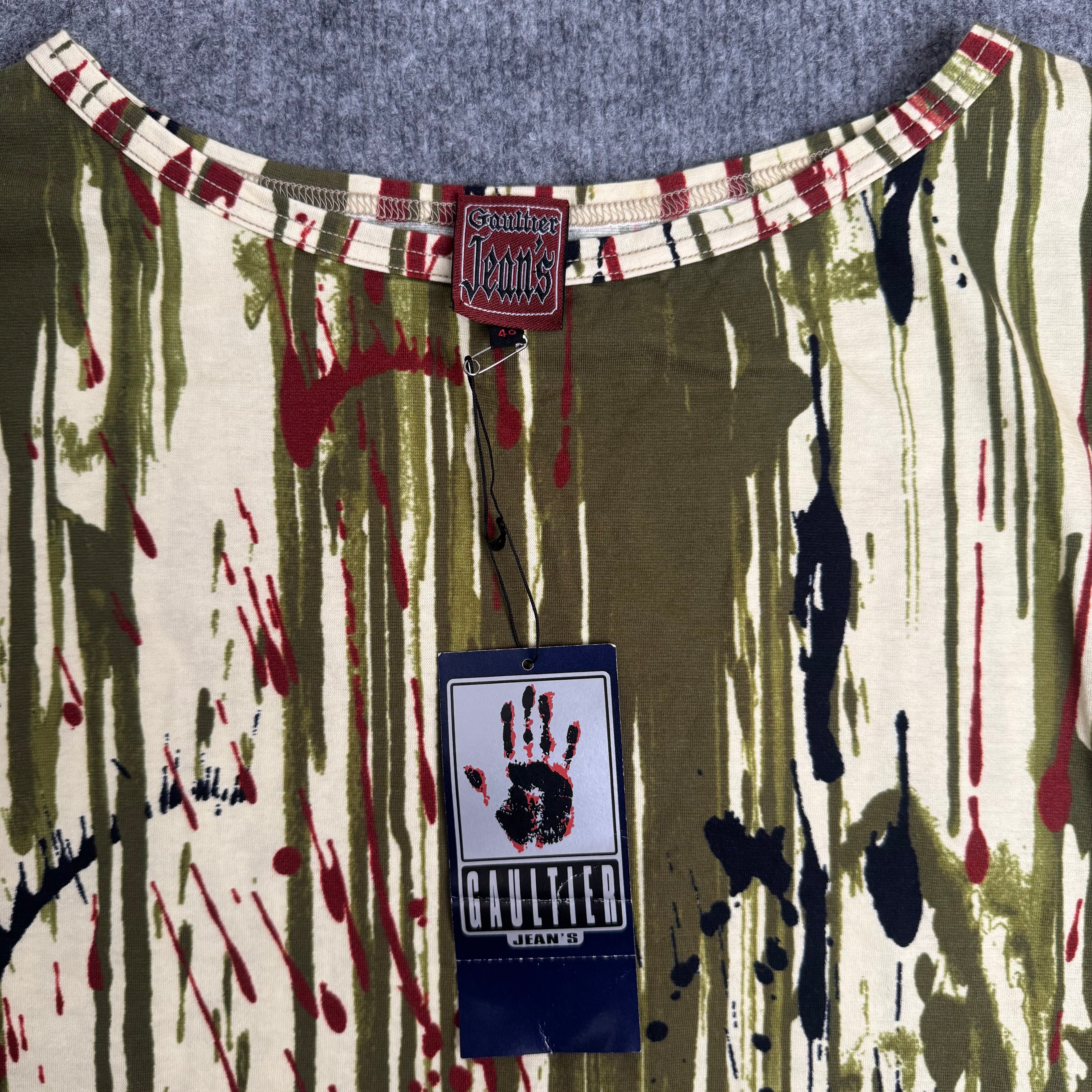 Jean Paul Gaultier top (Str. 40)