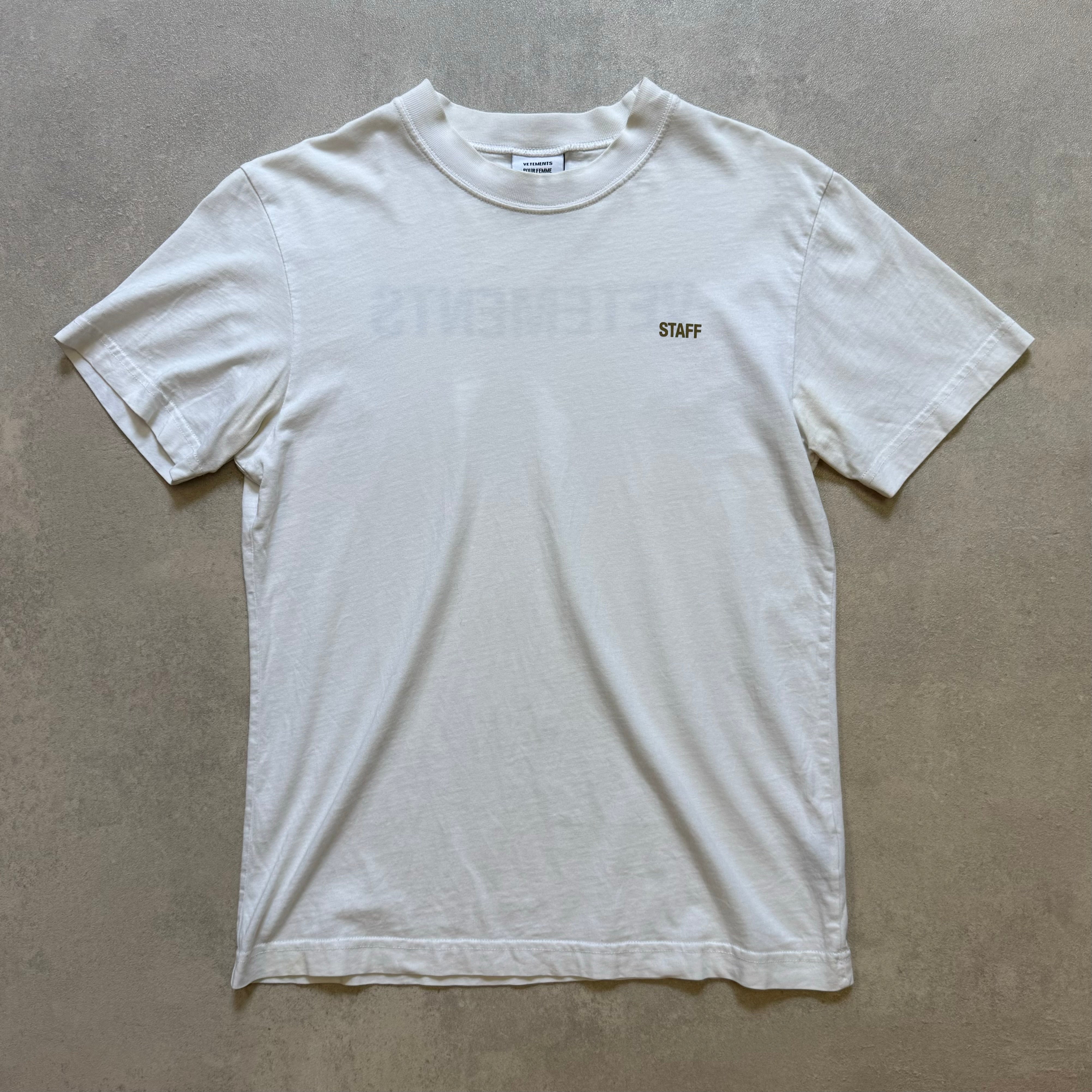 Vetements t-shirt (Str. S)