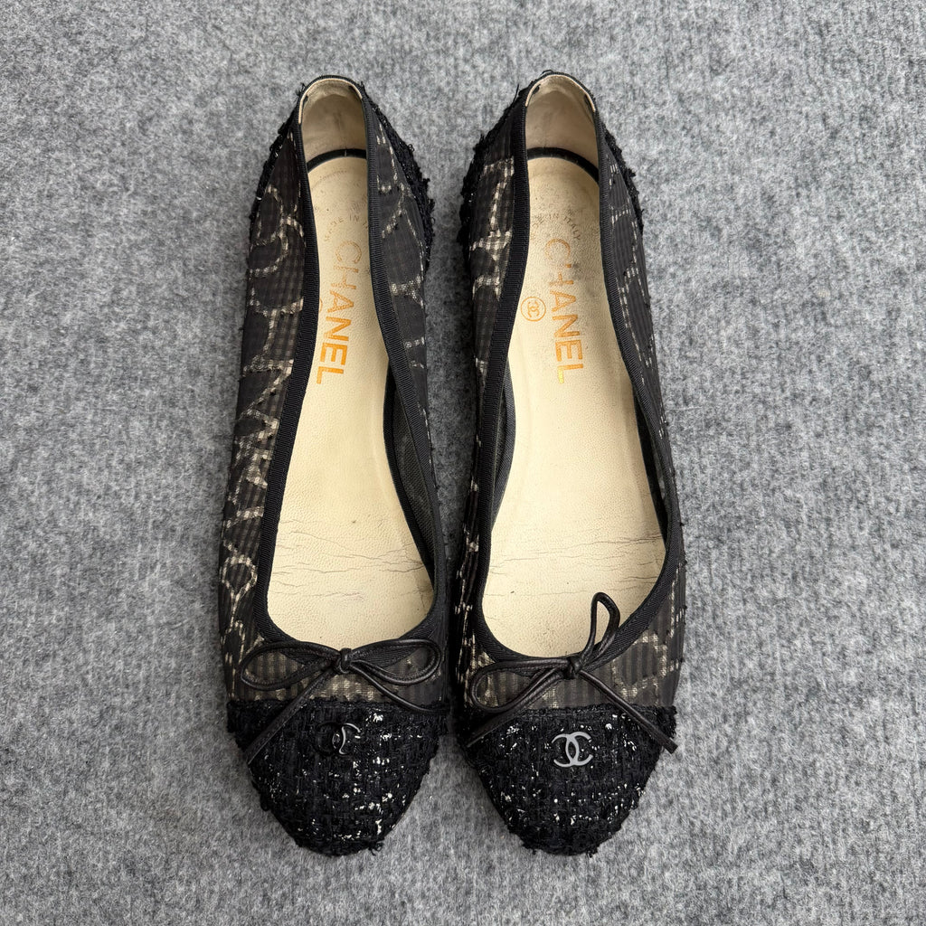 Chanel ballerinaer (Str. 38)
