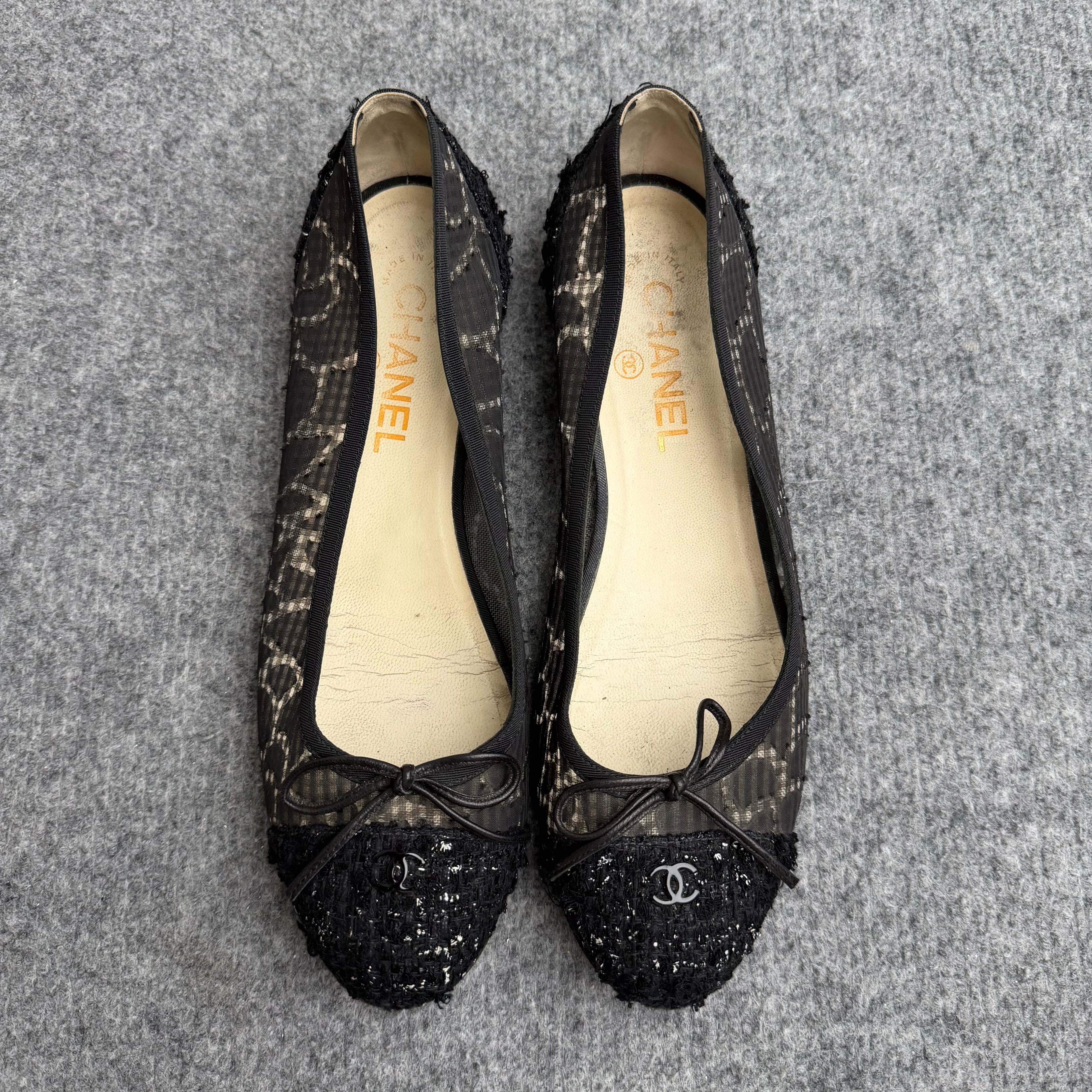 Chanel ballerinaer (Str. 38)
