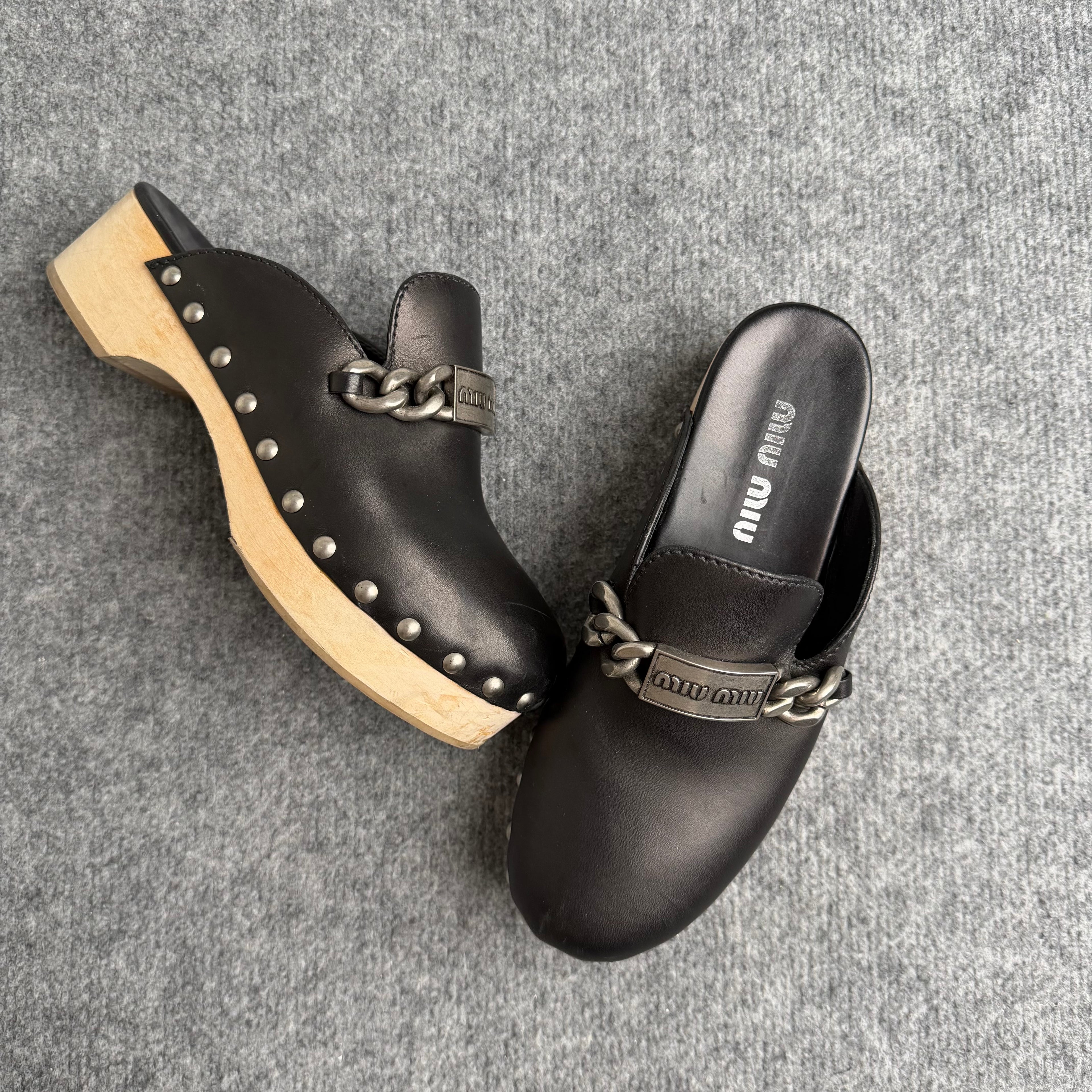 Miu Miu Mules (Str. 37)