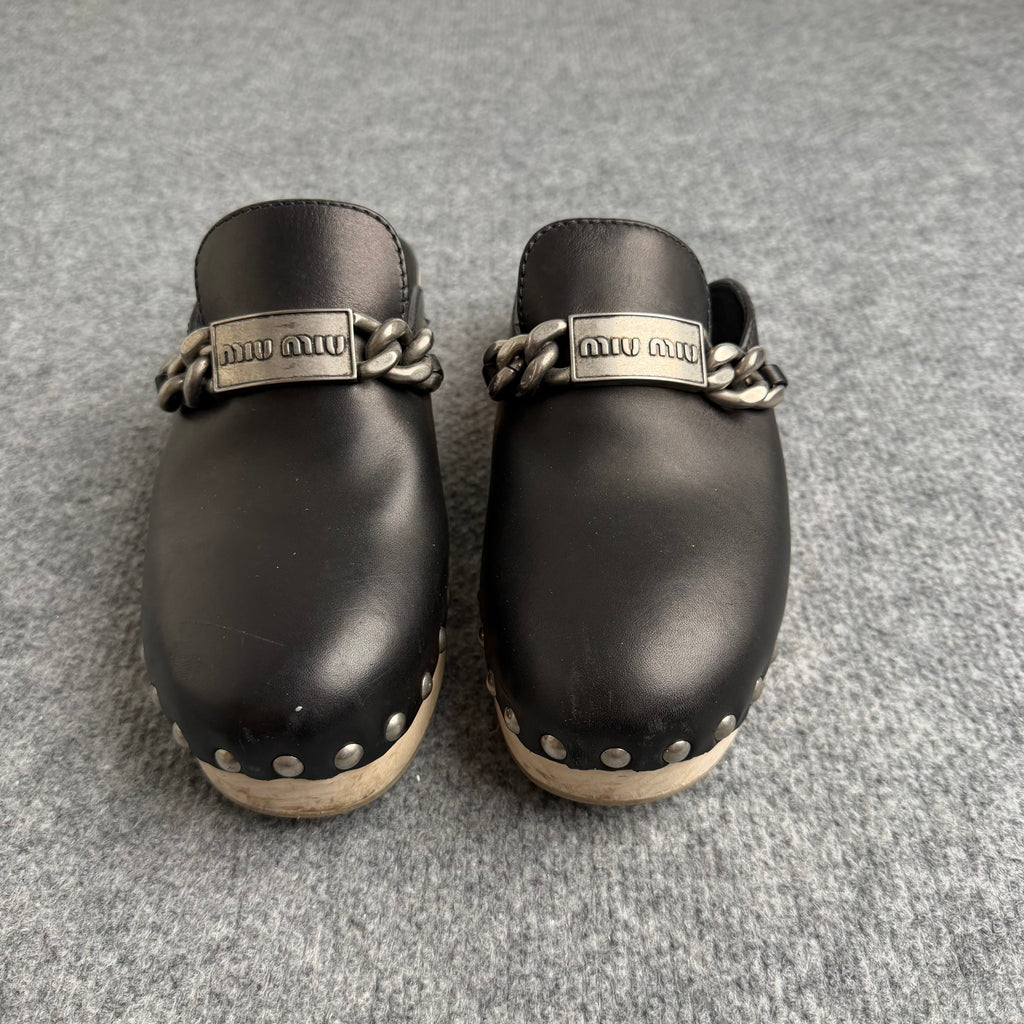 Miu Miu Mules (Str. 37)