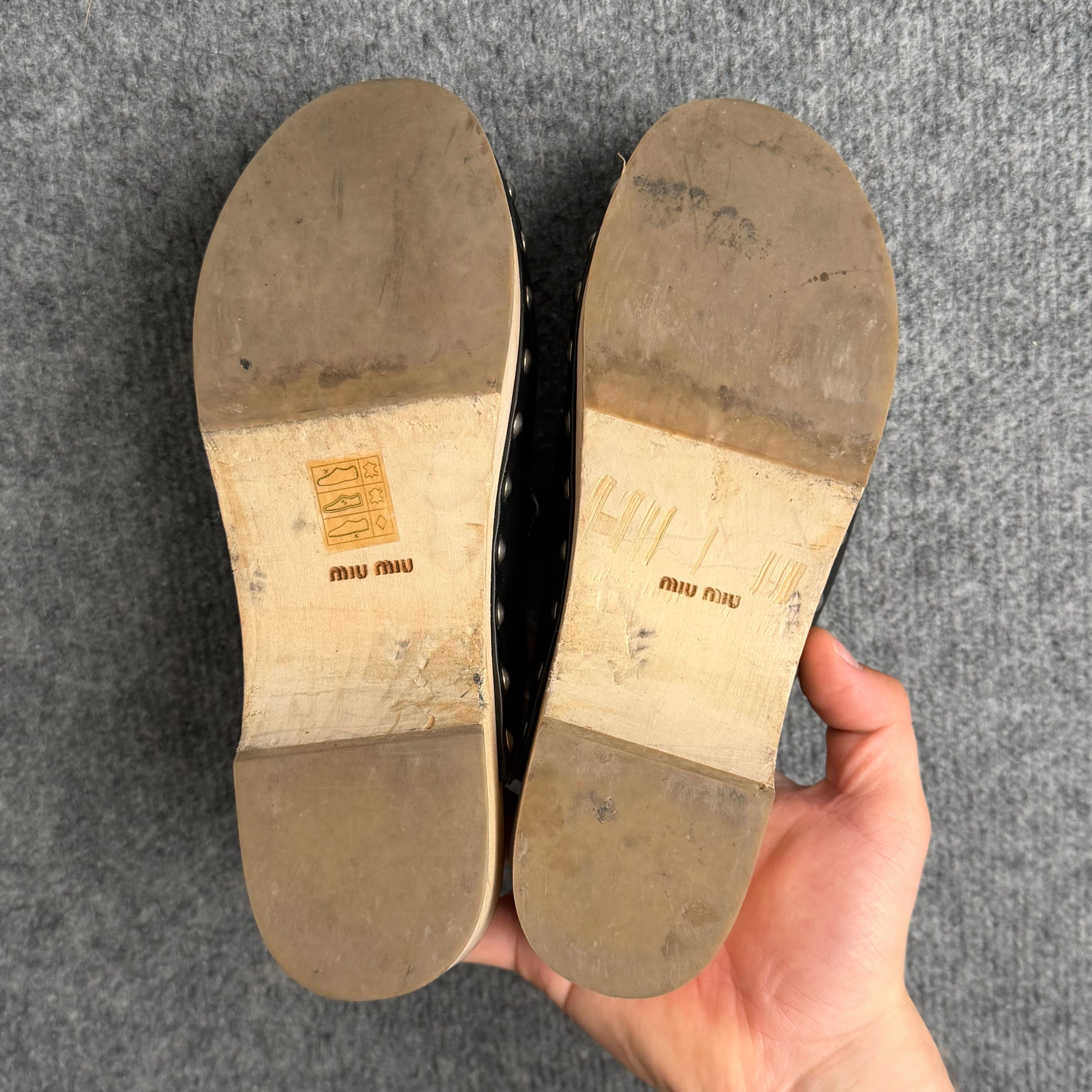 Miu Miu Mules (Str. 37)