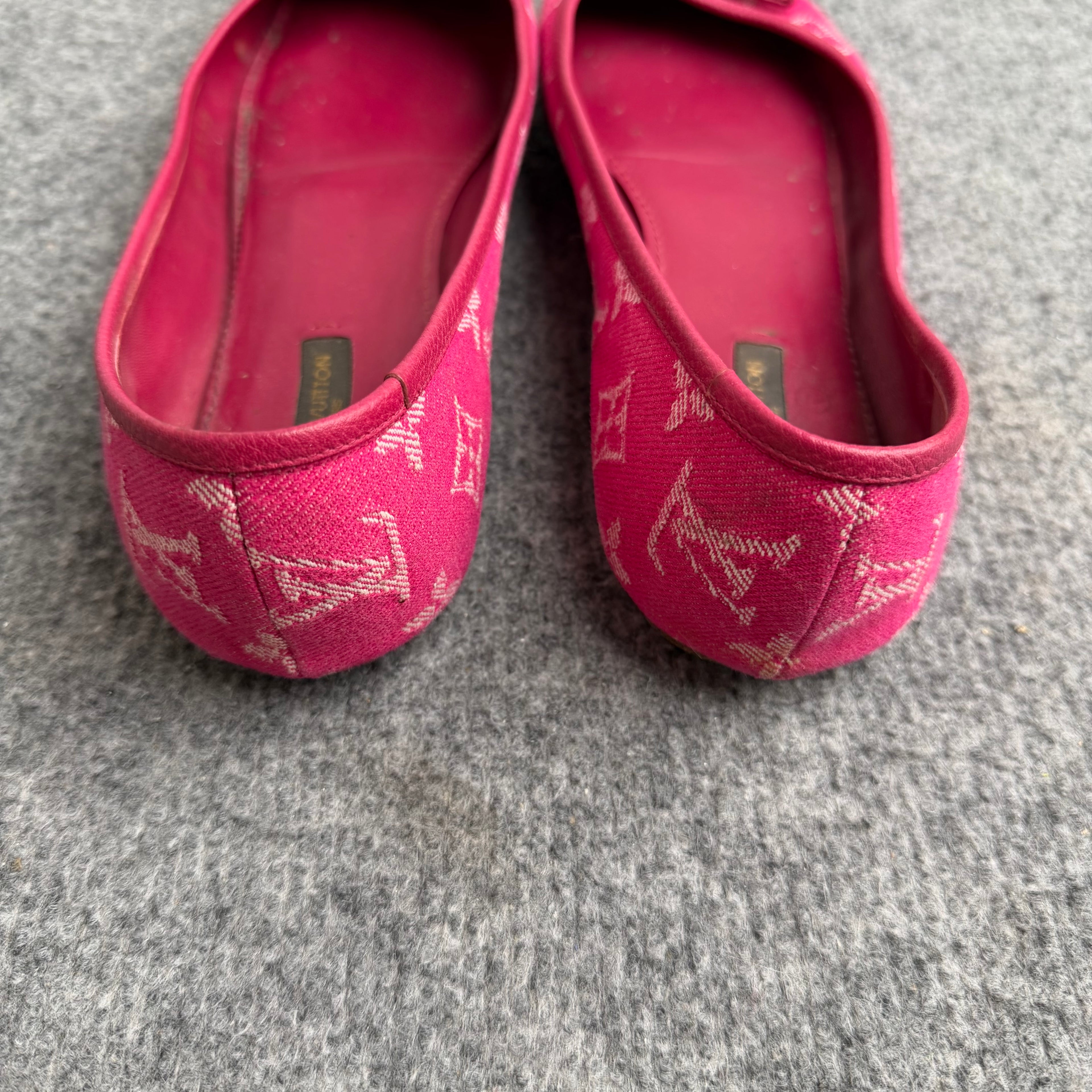 Louis Vuitton Ballerinaer (Str. 38.5)