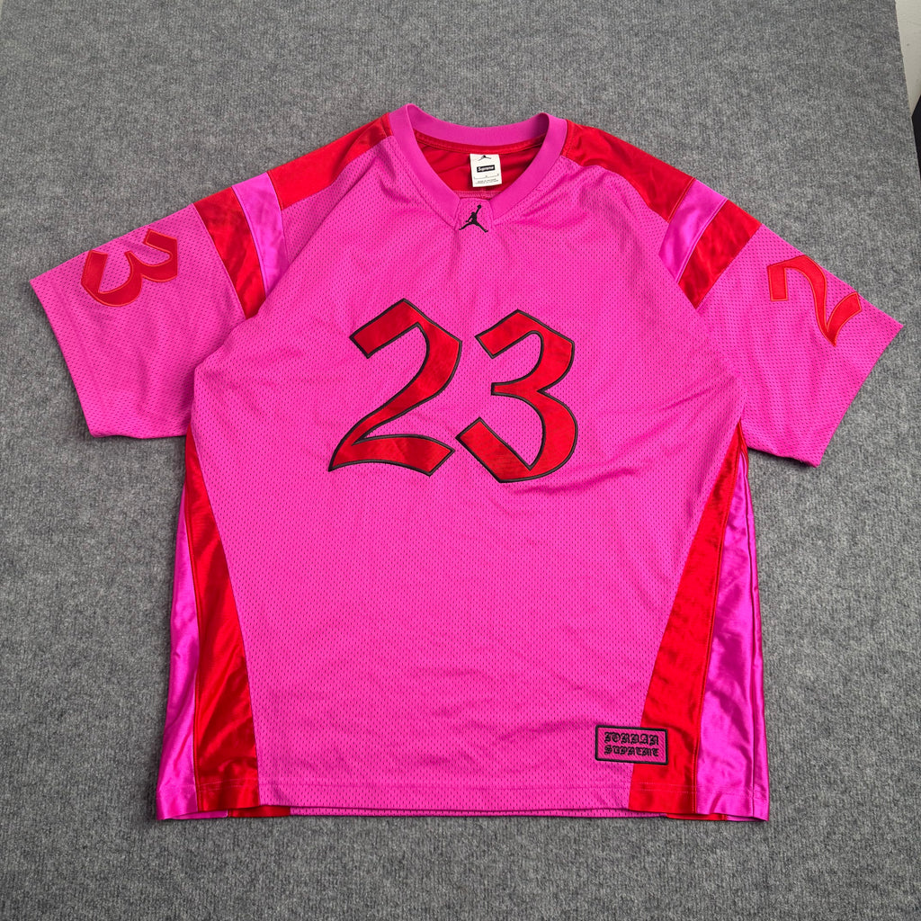 Supreme x Jordan Jersey (Str. L)